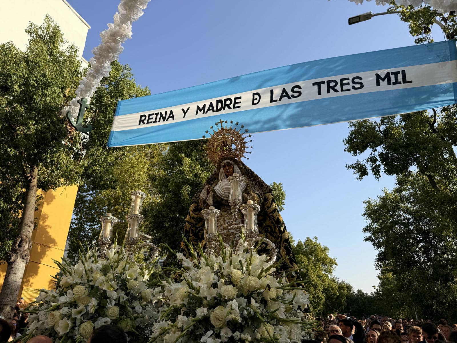 Una imagen publicada por la Hermandad de la Esperanza en las Tres Mil.