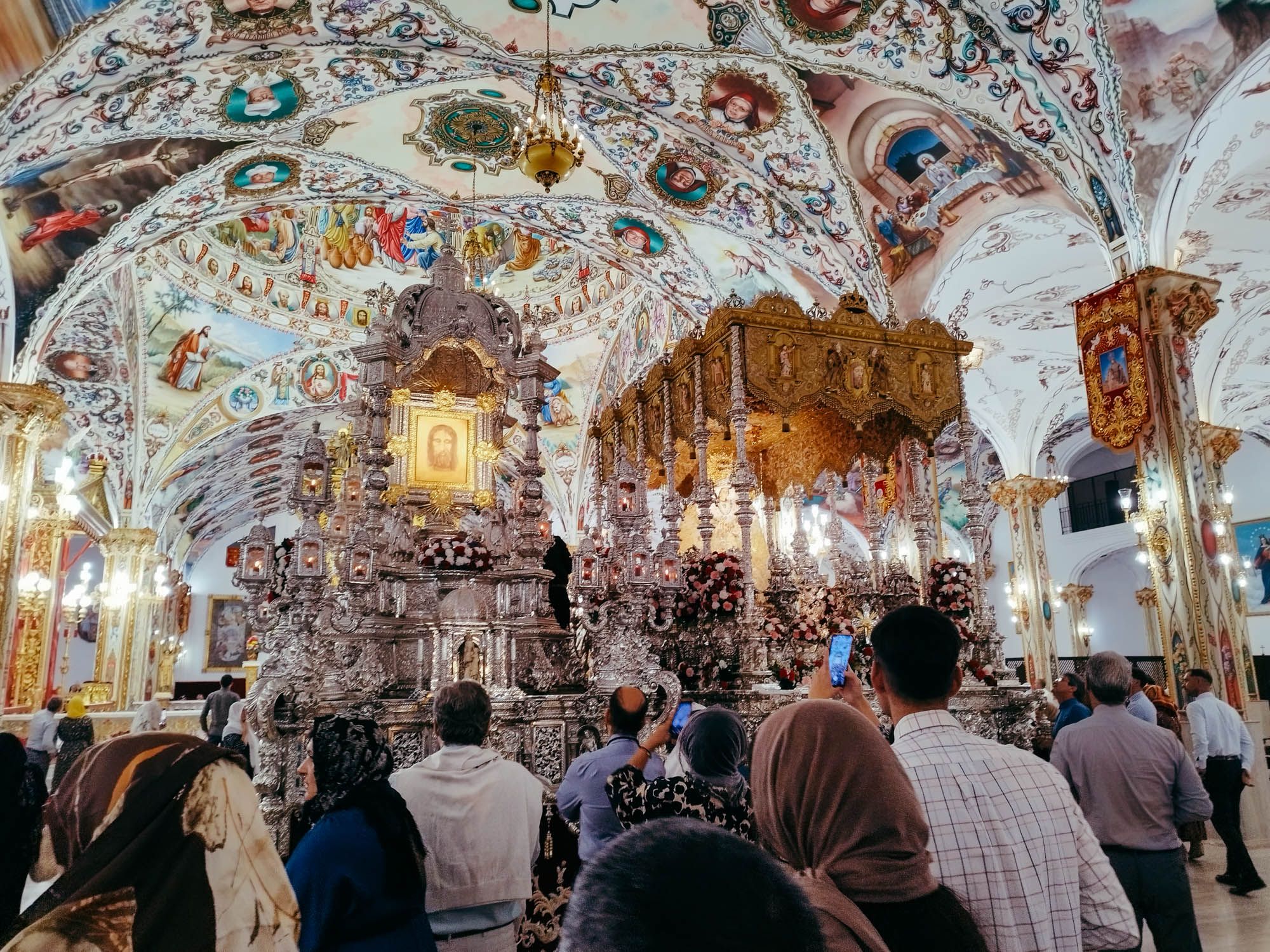 Una procesión en El Palmar de Troya.