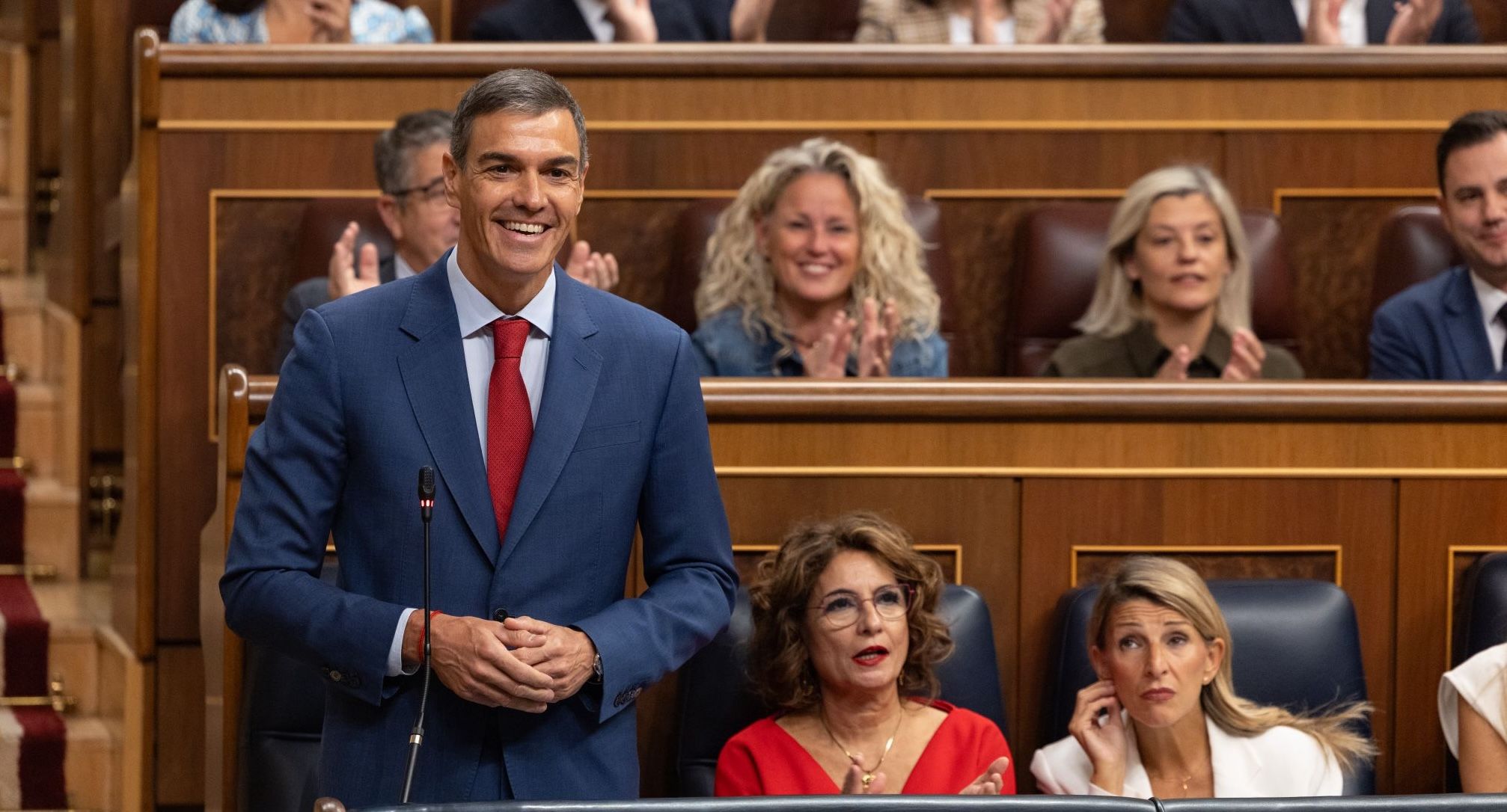 El presidente del Gobierno, Pedro Sánchez, en el Congreso en una imagen reciente.