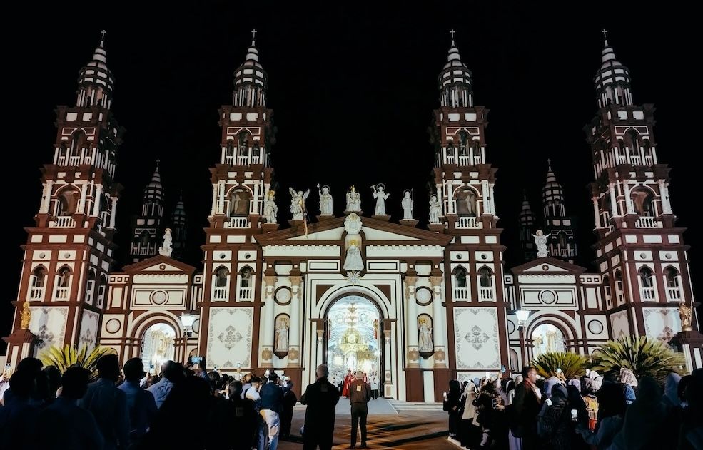 La Iglesia Palmariana, este domingo, en su jornada de puertas abiertas.