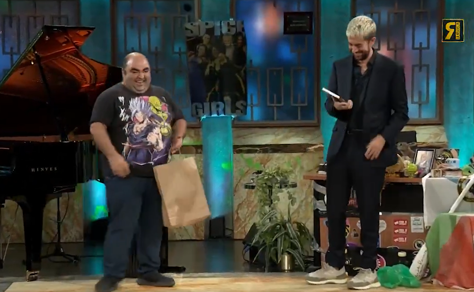 Custodio Pérez, en su aparición en el programa con Broncano.