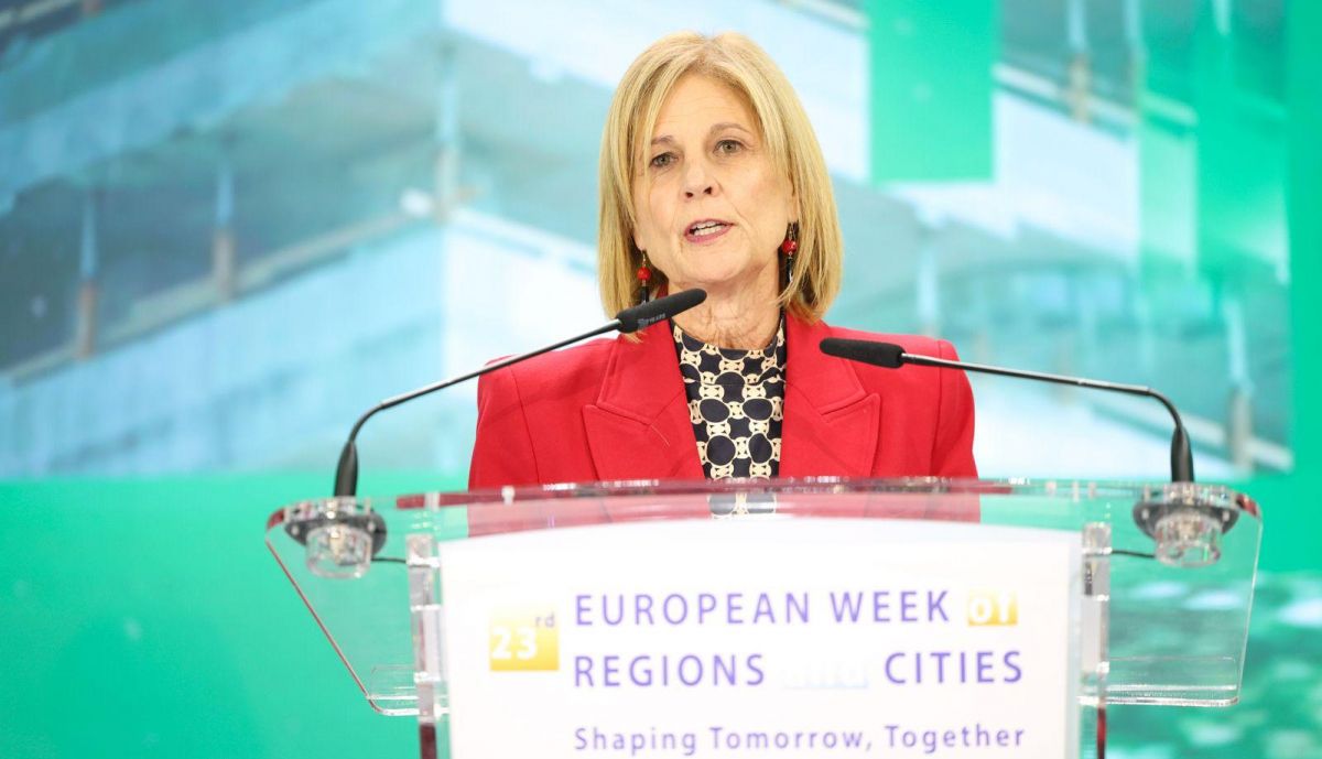 Alcaldesa Parlamento Europeo Semana de las Regiones y Ciudades