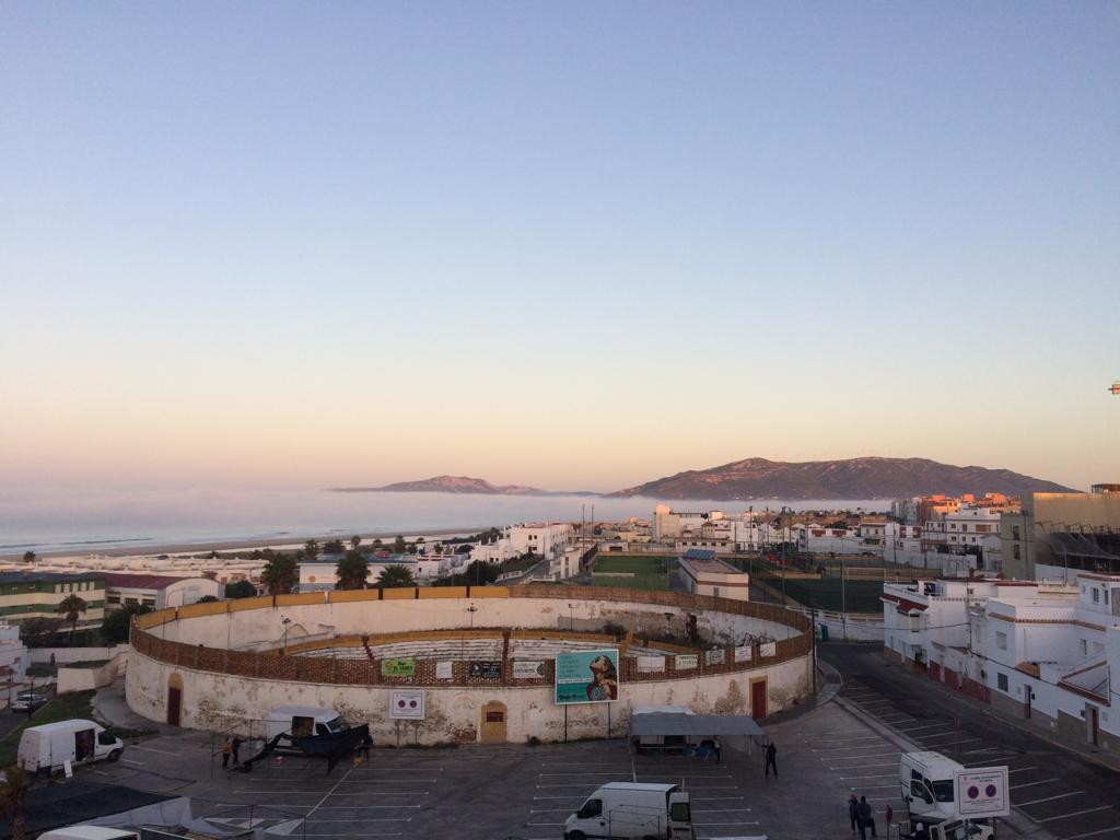 La plaza de toros de Tarifa.