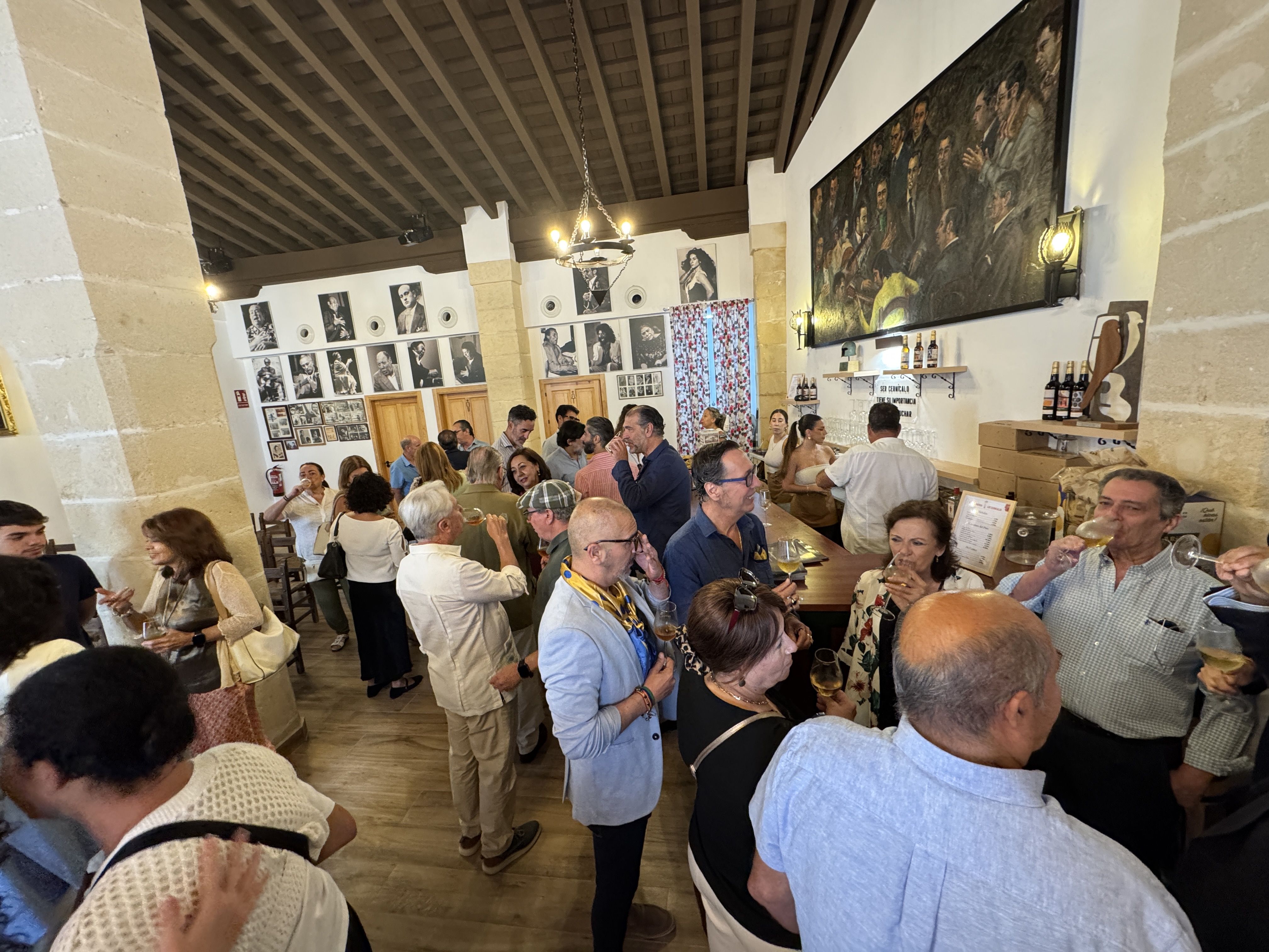 La nueva sede de la peña flamenca Los Cernícalos en Jerez.