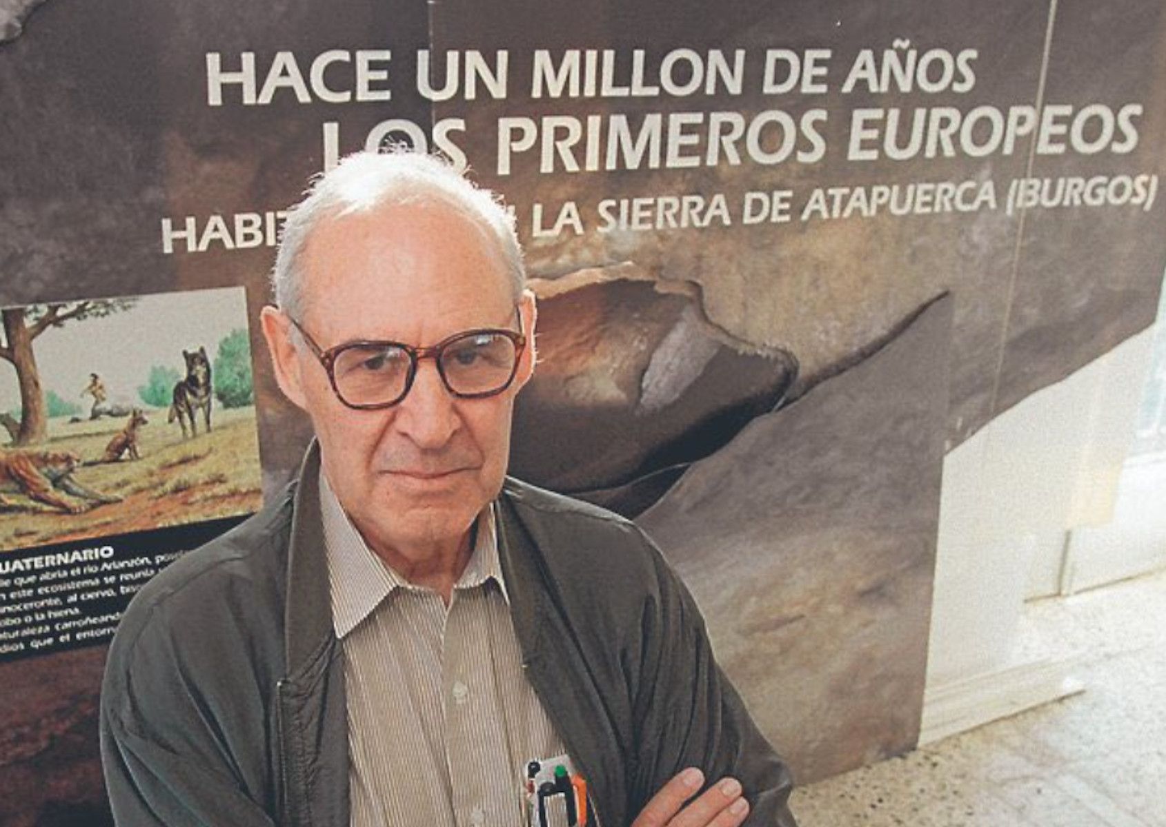 Emiliano Aguirre, padre de Atapuerca.
