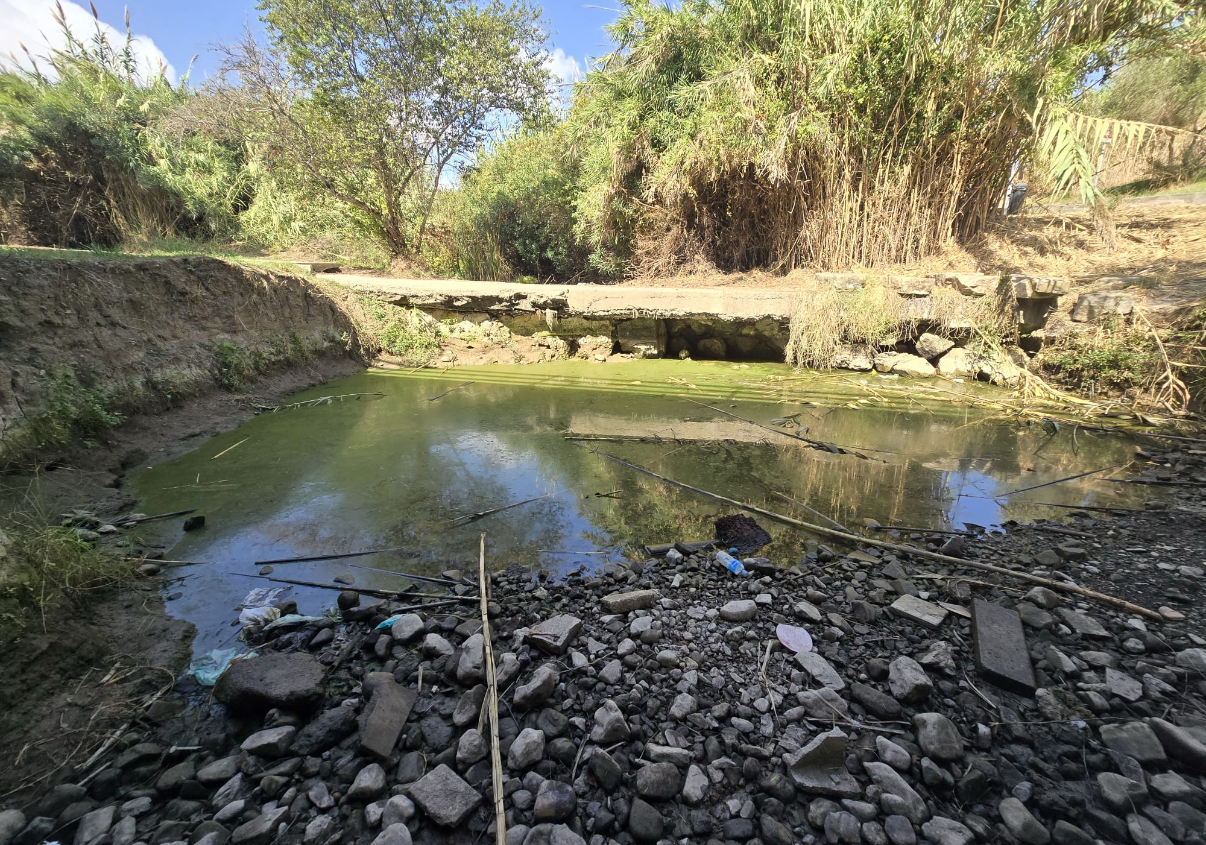 El estado del río Pícaro.