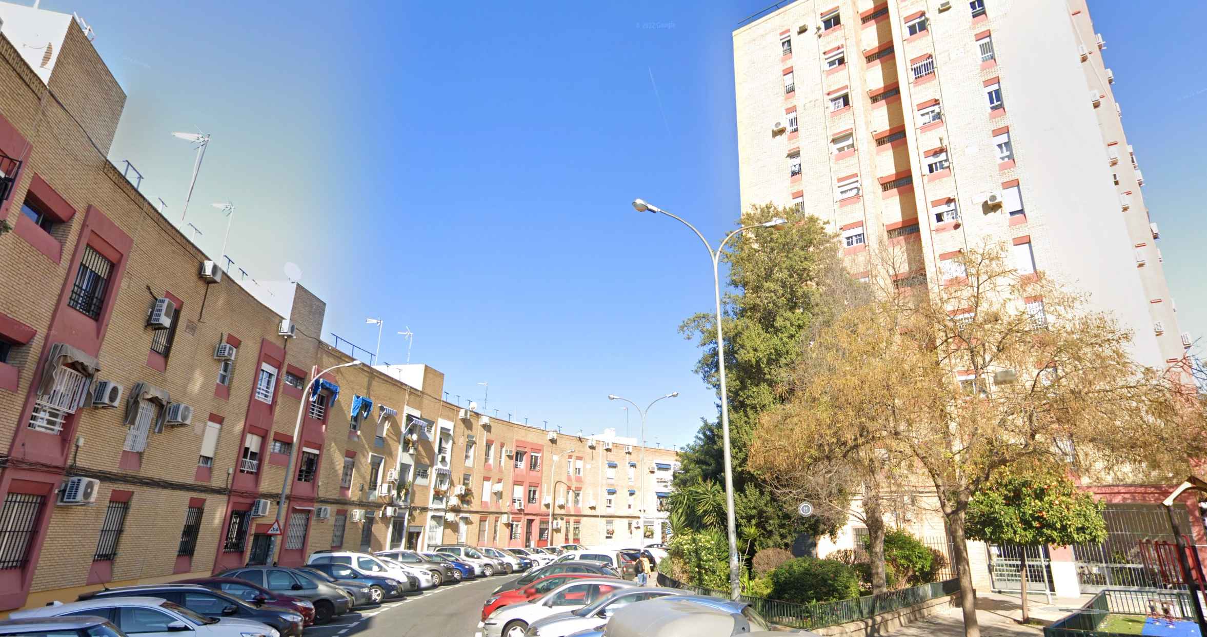 Imagen de la calle Rafael Laffón, en Sevilla capital.