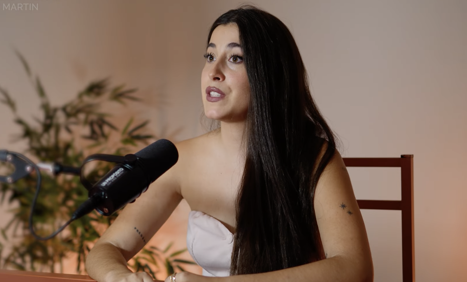 Fani, en el podcast 'Un propósito'.