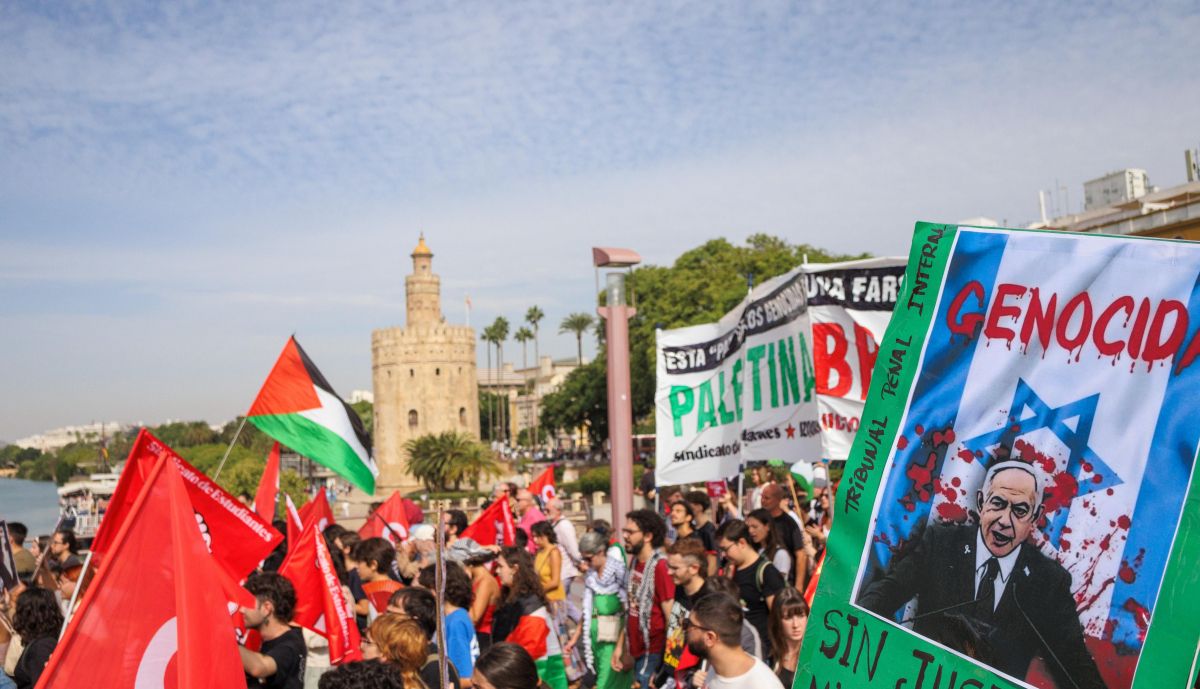 huelga por Palestina en Sevilla  17