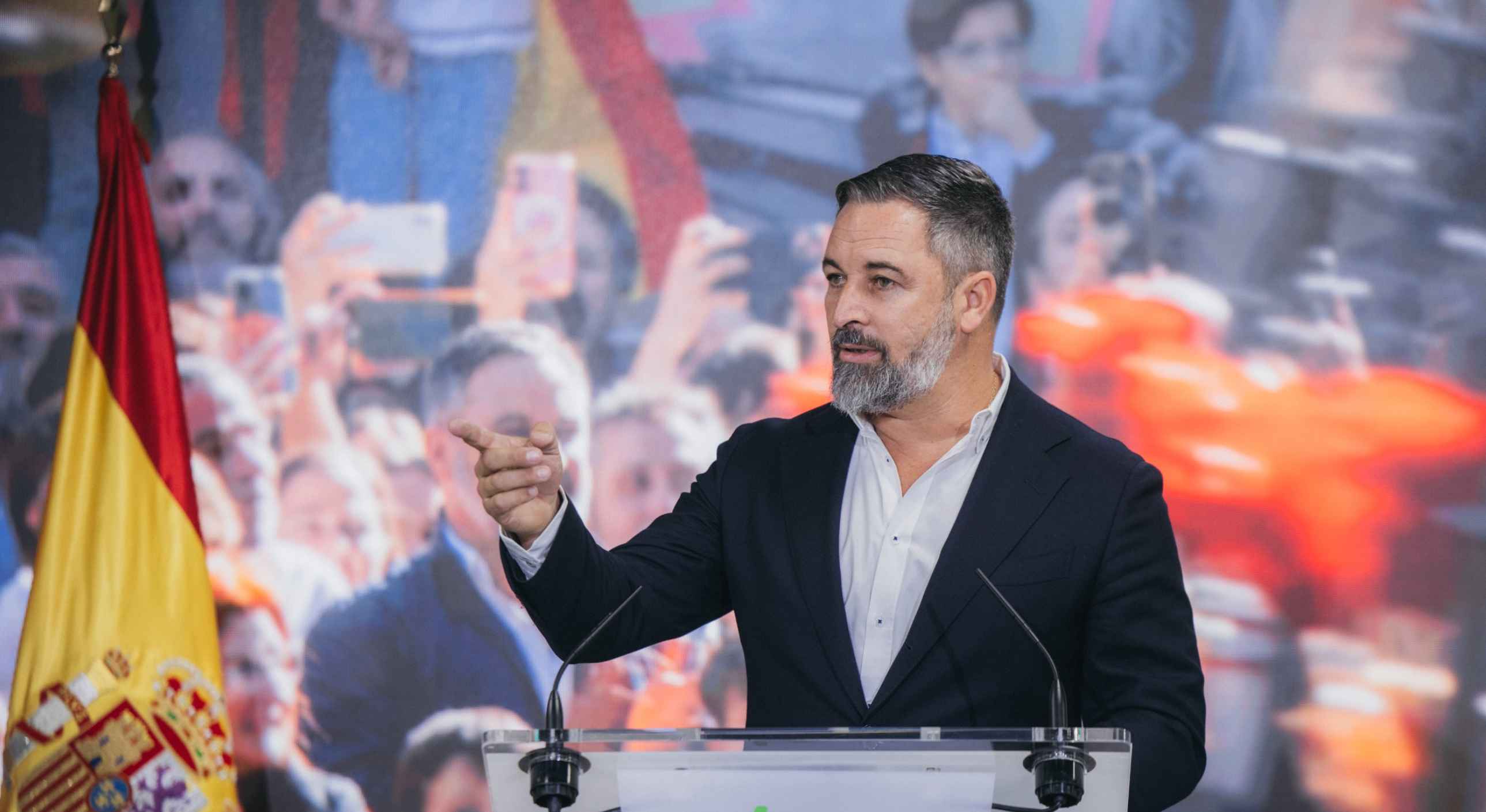 Santiago Abascal, líder de Vox, en una imagen reciente. Santiago Abascal, líder de Vox, en una imagen reciente.