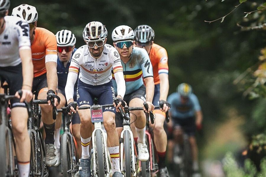 Un momento de la prueba.