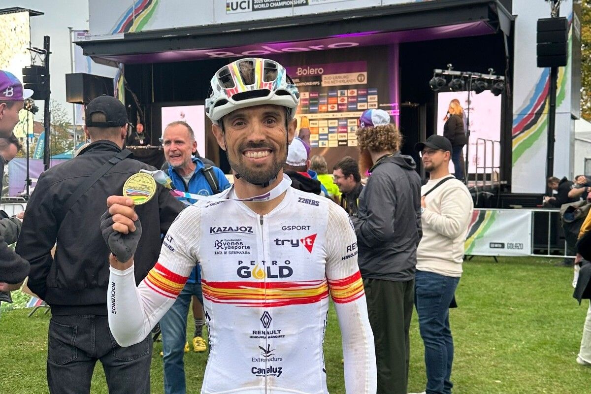 Loren Herrera, tras la prueba.