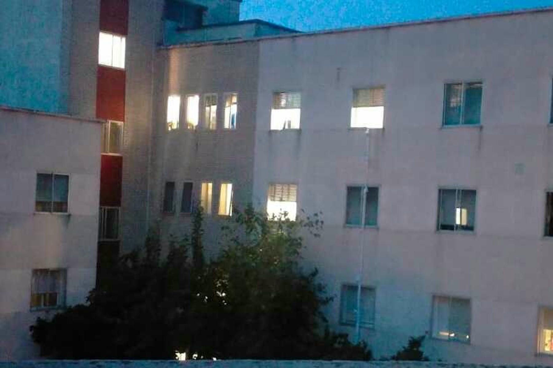 Las sábanas, en el Hospital, durante la noche tras la huida.