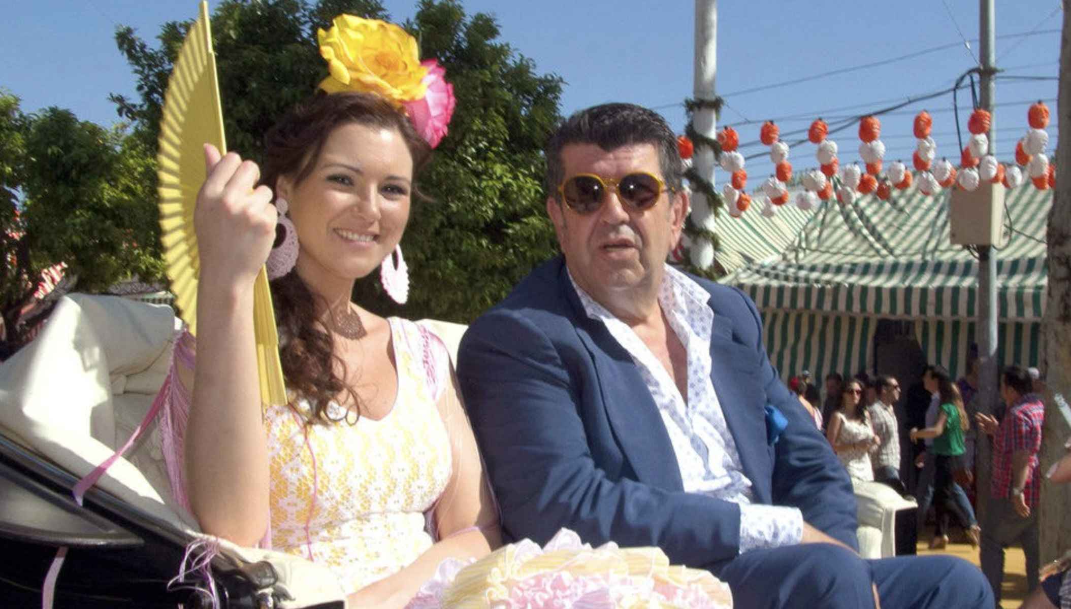 Una imagen de archivo de José María Gil Silgado junto a María Jesús Ruiz.