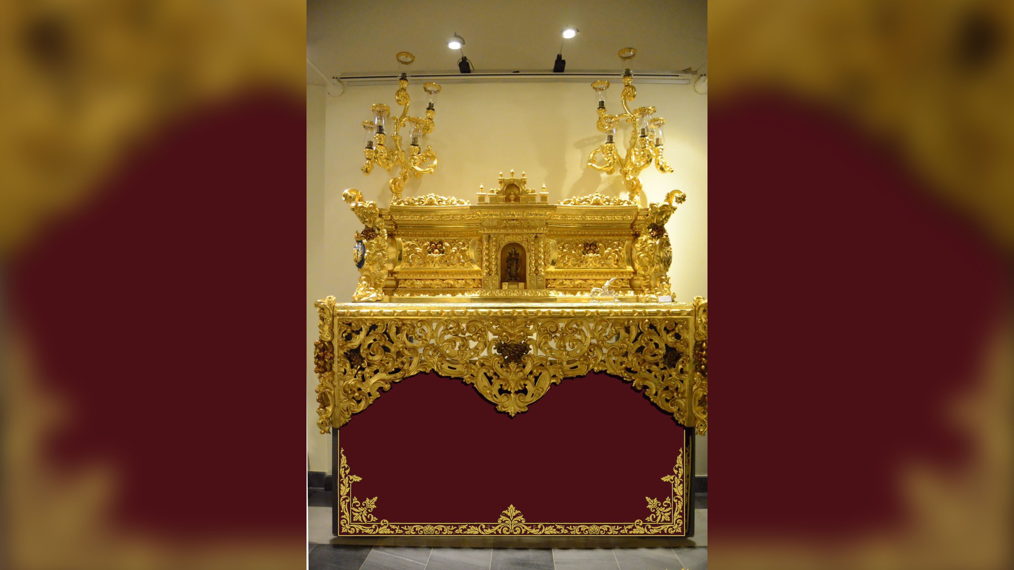 Recreación virtual del diseño del faldón delantero.