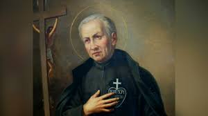 Representación pictórica de san Pablo de la Cruz. Representación pictórica de san Pablo de la Cruz.