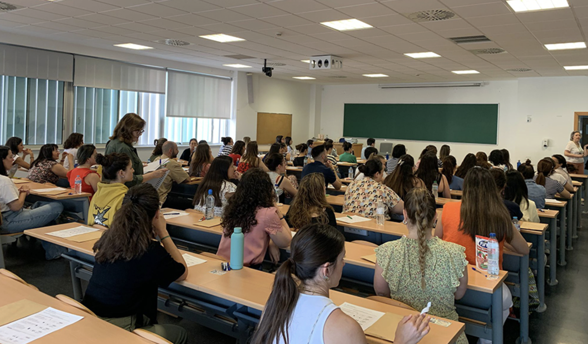 Aspirantes a las plazas del SAS. Aspirantes a las plazas del SAS.