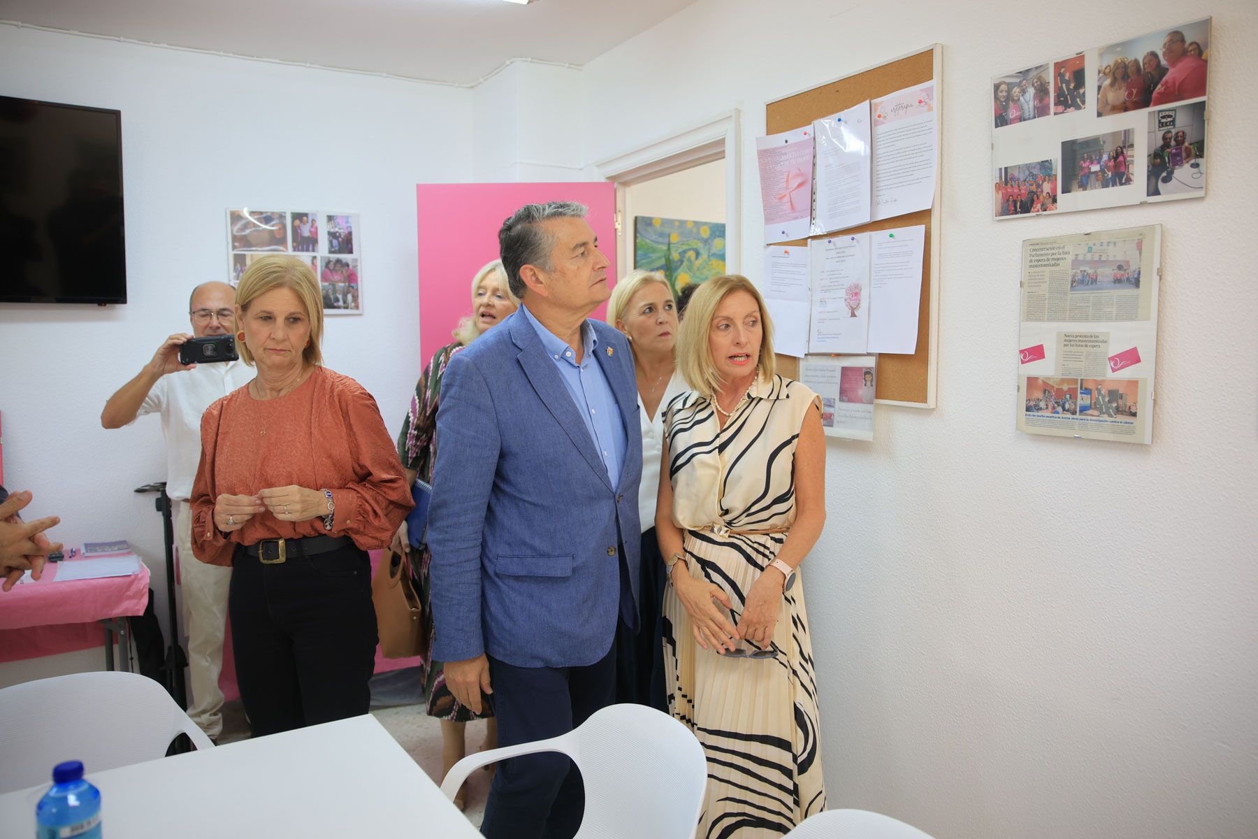 El consejero Antonio Sanz, en la sede de AMMA, en Jerez.