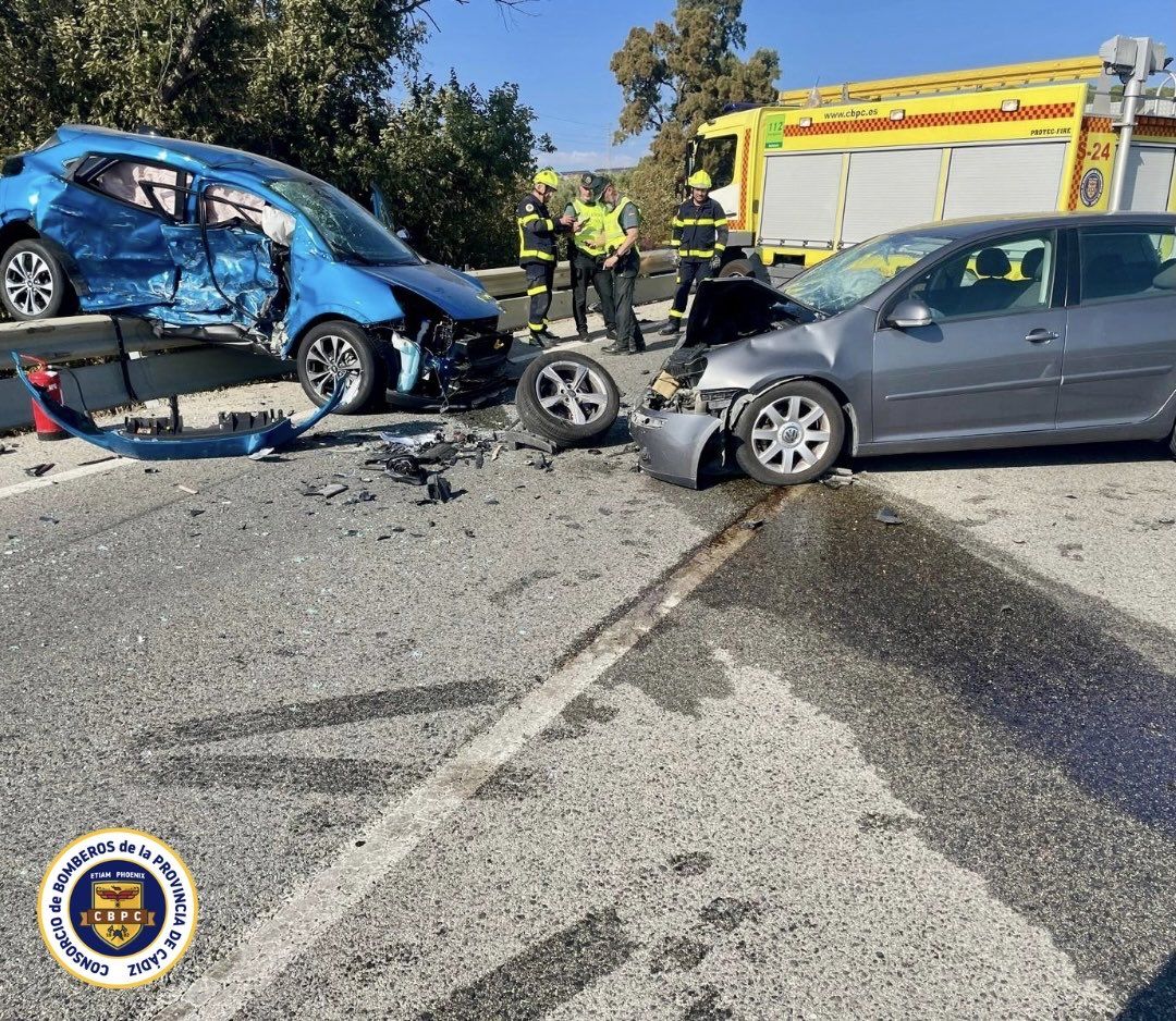 Accidente en la carretera de Arcos.