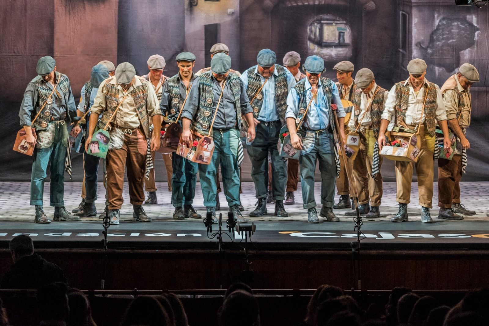 La comparsa de Barcelona.