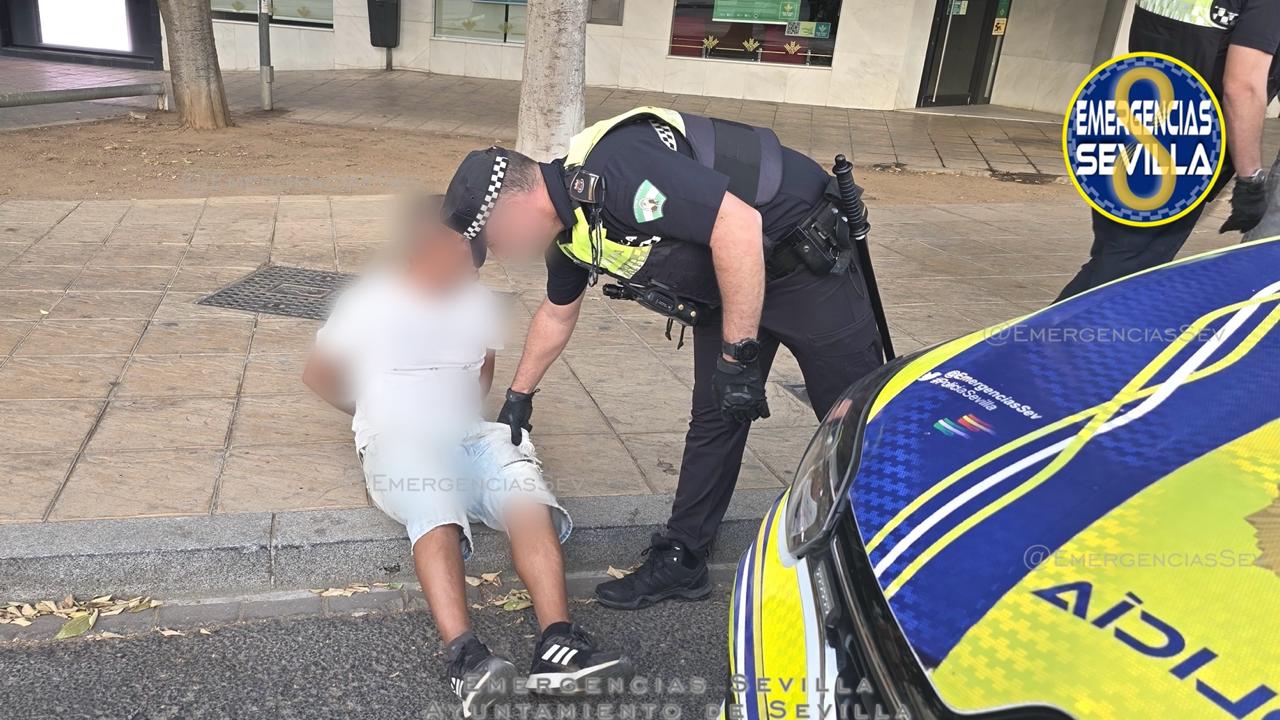 La intervencióin policial.