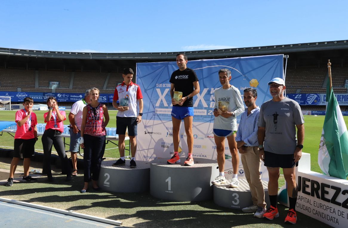 Una de las entregas de premios.