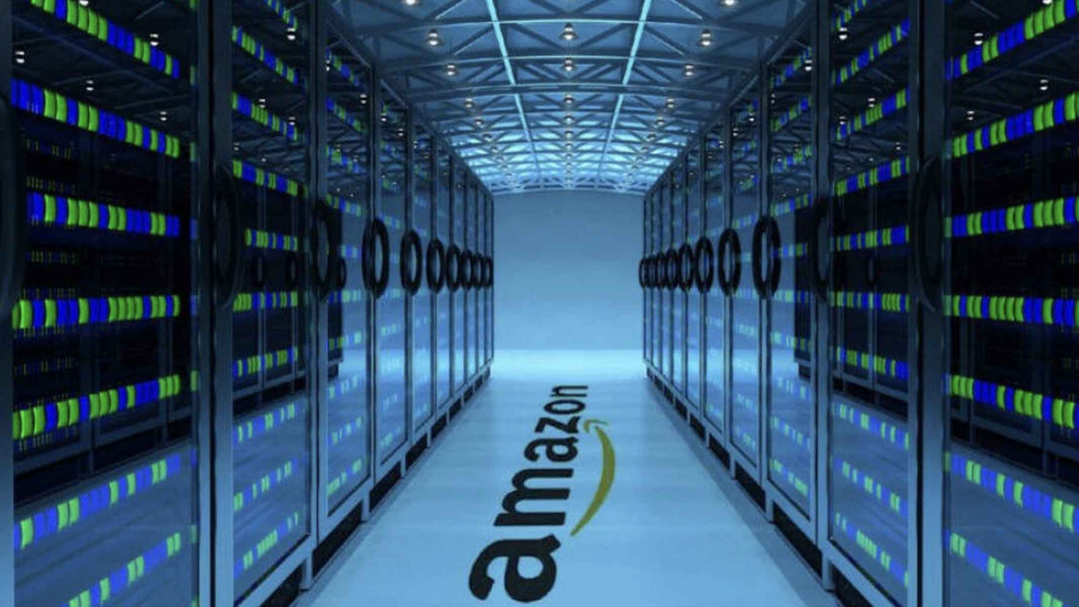 Un centro de datos de Amazon.
