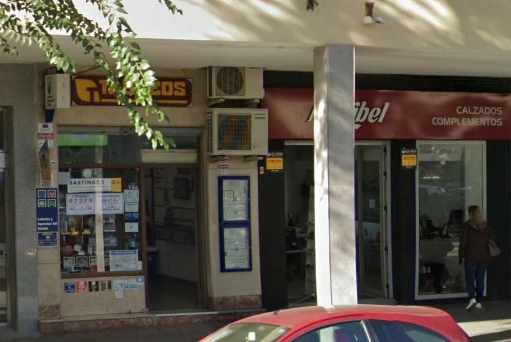 El establecimiento de loterías en Cádiz.