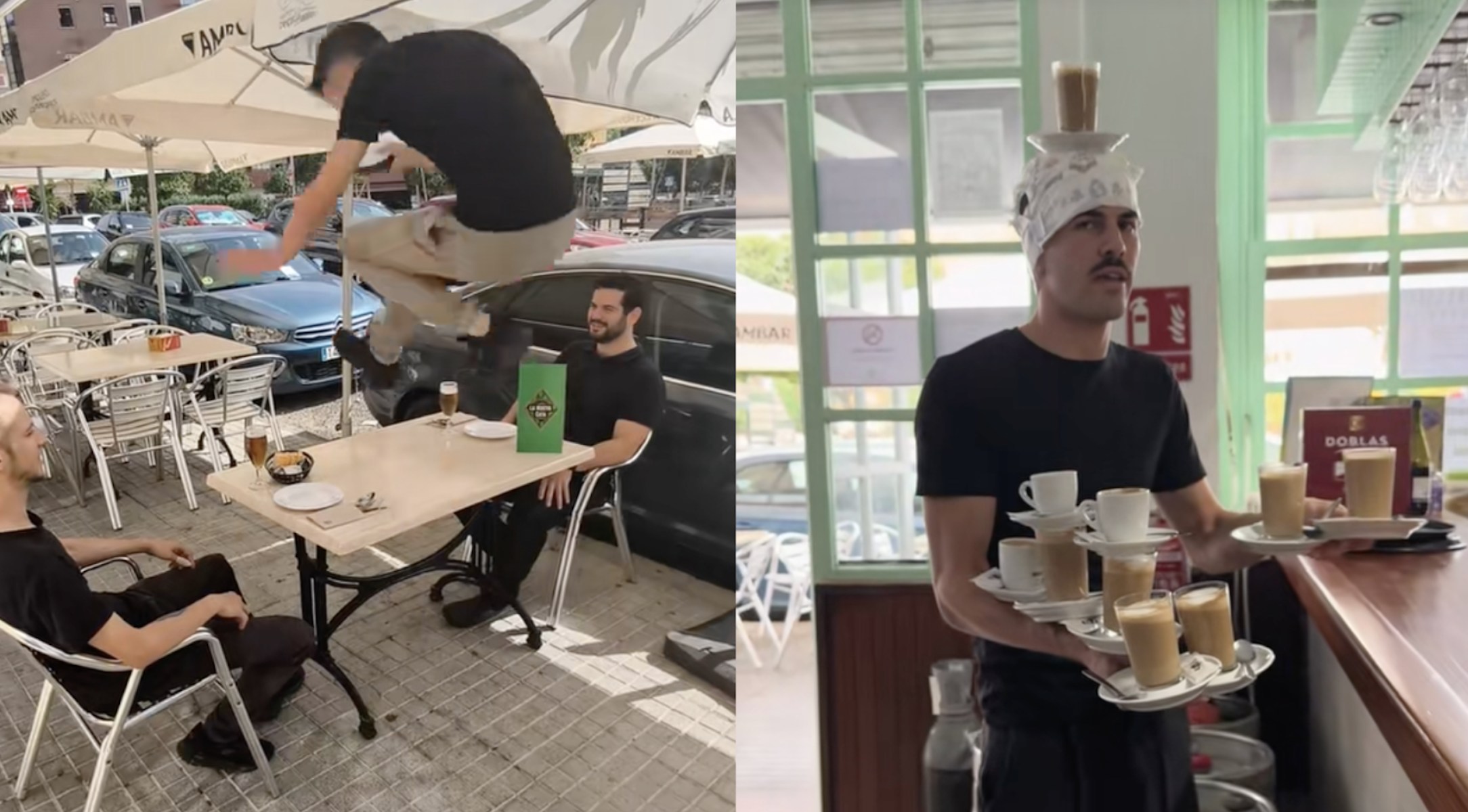 Rafael, el camarero viral de Córdoba. Rafael, el camarero viral de Córdoba.