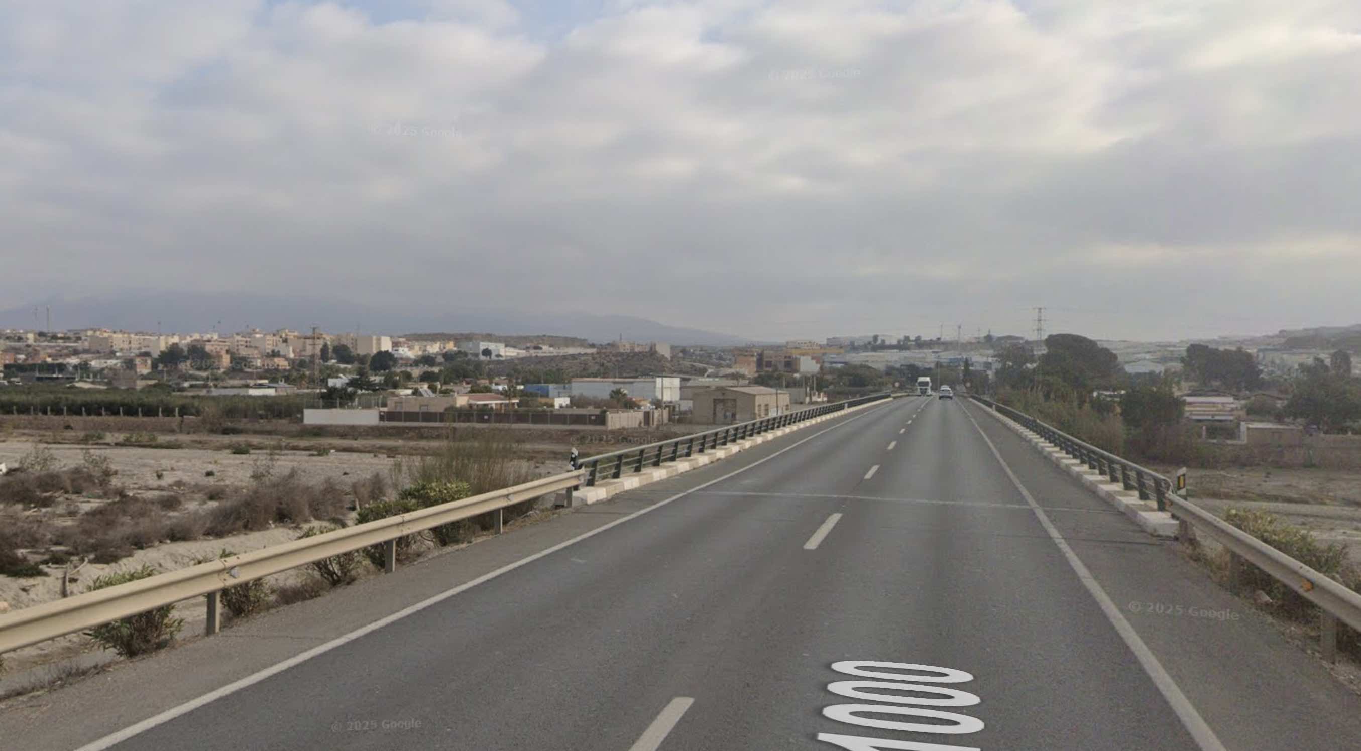 La carretera donde ha tenido lugar el suceso.