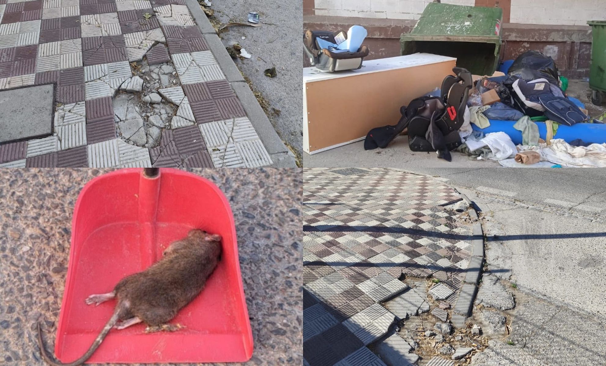 Estado de la barriada España en Sanlúcar.