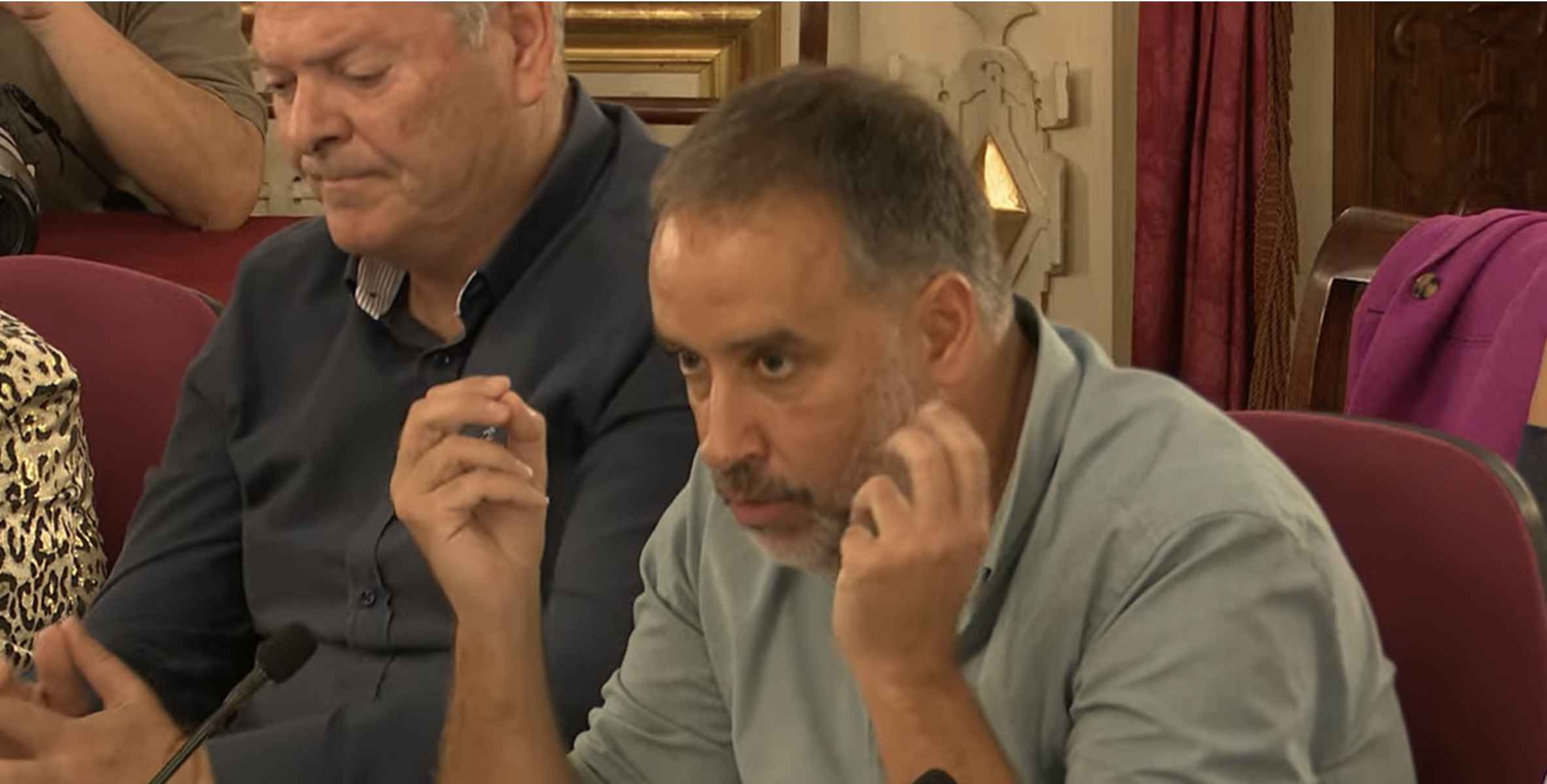 El diputado provincial de Izquierda Unida en Cádiz, Ramón Galán.