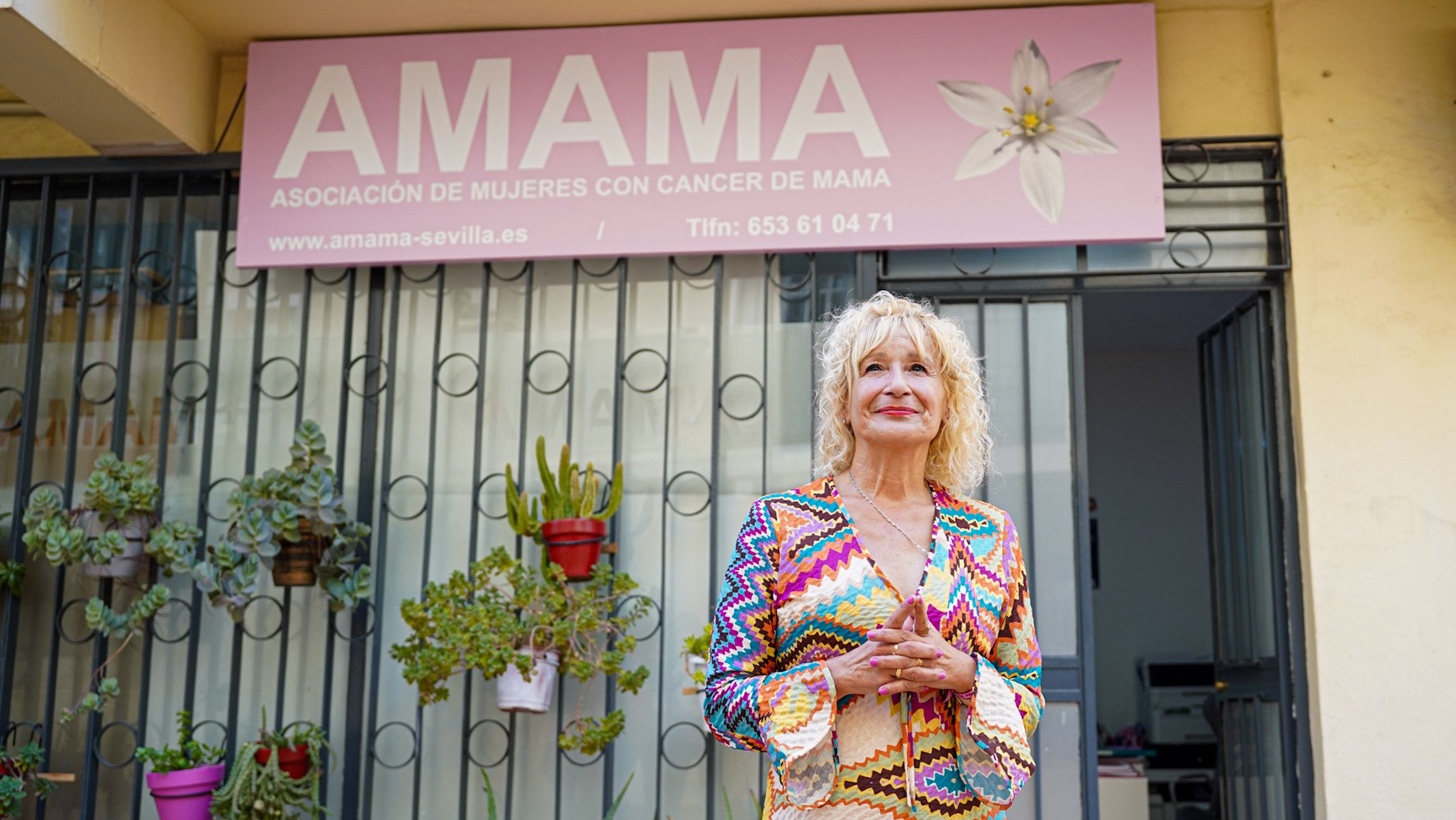 Ángela Claverol, presidenta de Amama.