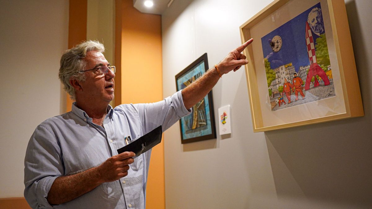 La Voz Del Sur Exposición Julio Verne 125 aniversario en Ayuntamiento de Sevilla 21