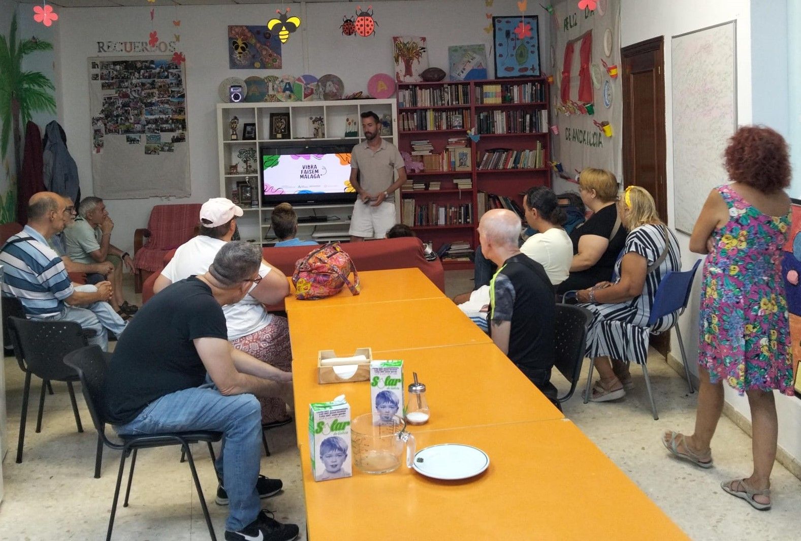 Un taller de Faisem en Málaga, en una imagen difundida por el entep público.