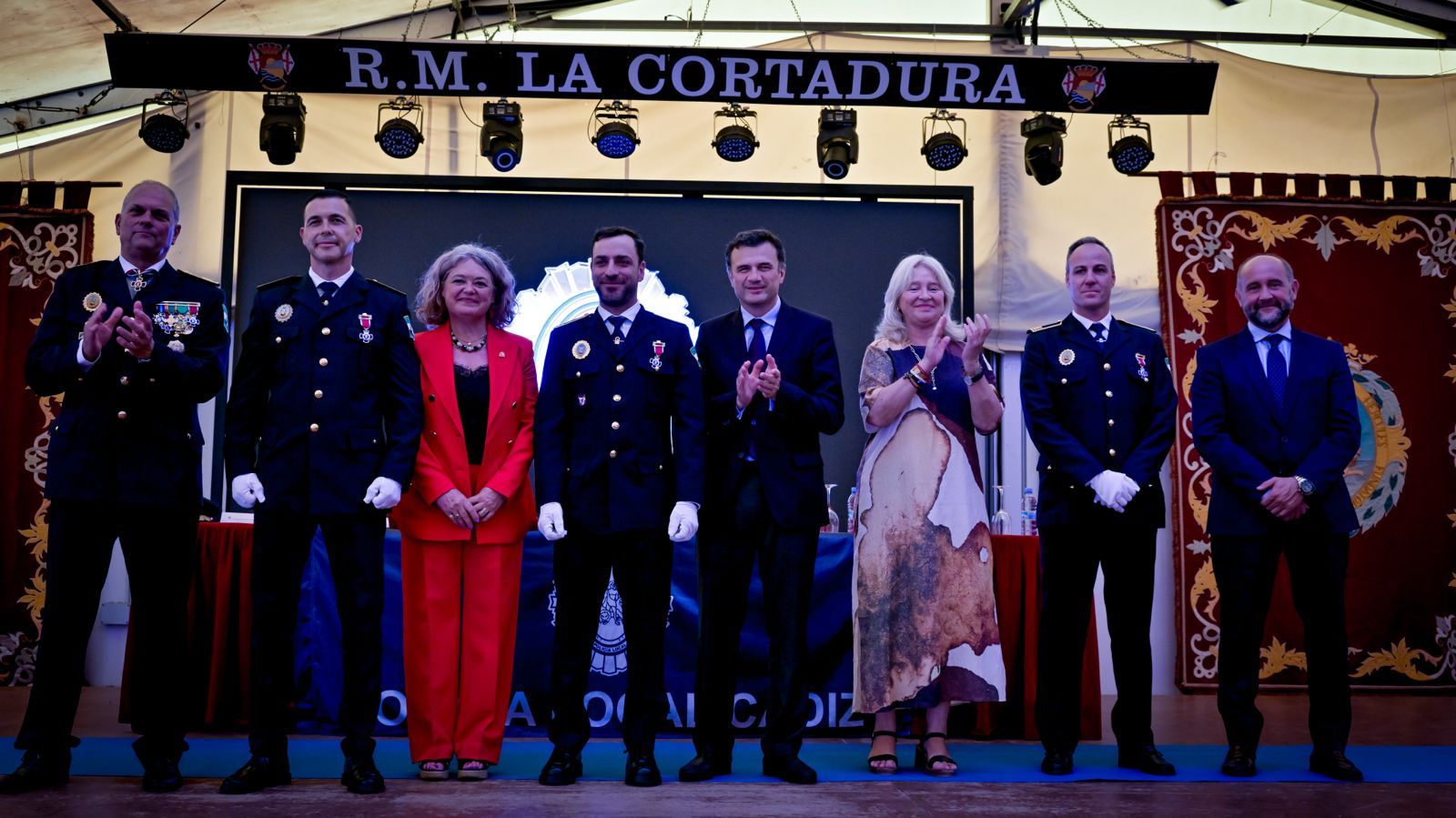 Un momento del acto.