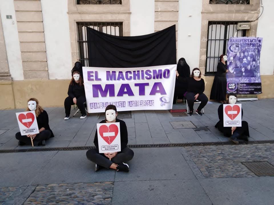 Acción reivindicativa en la calle.