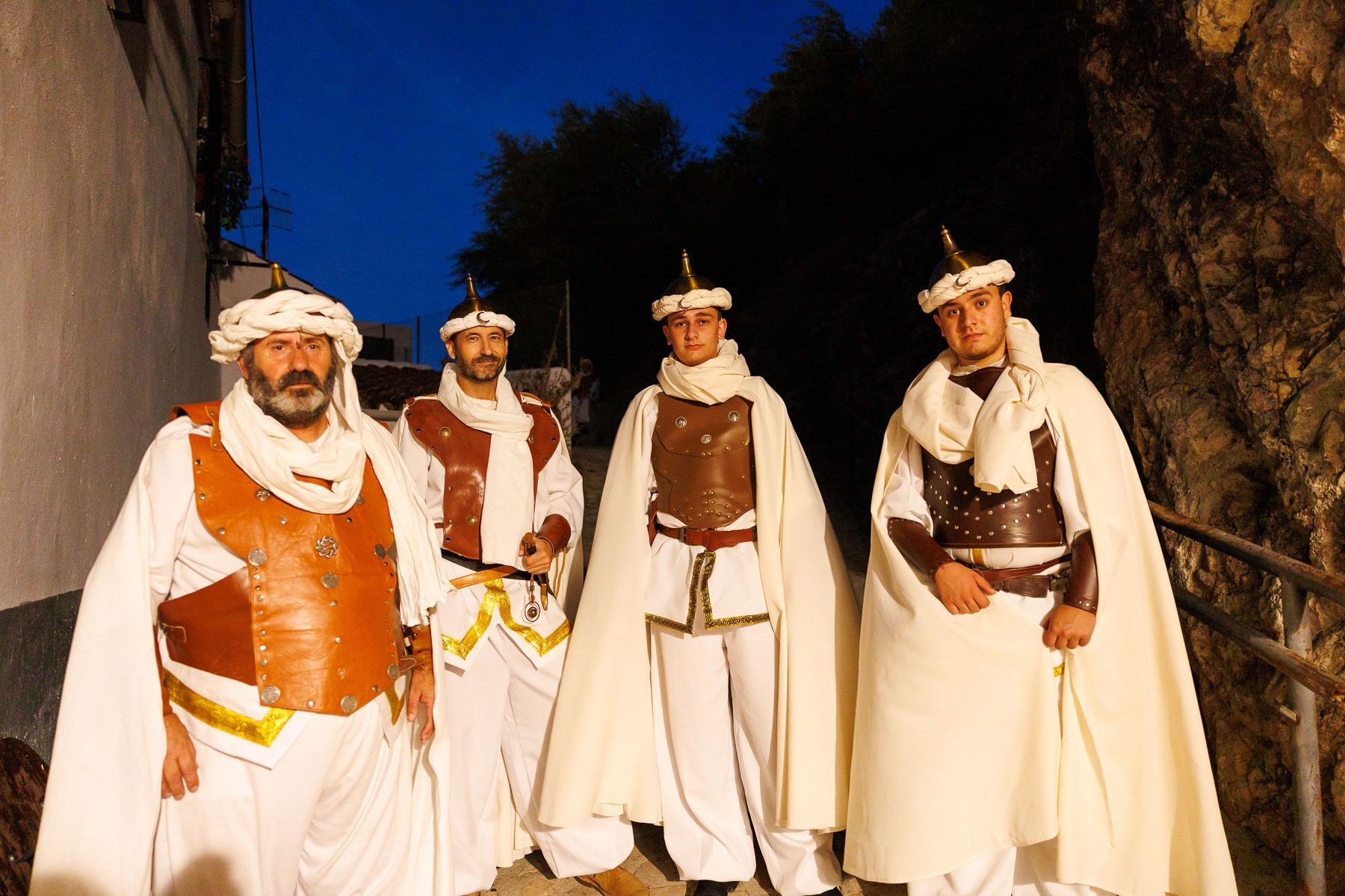 Más de 250 personas participan en la recreación de la Toma de la Villa de Zahara de la Sierra.
