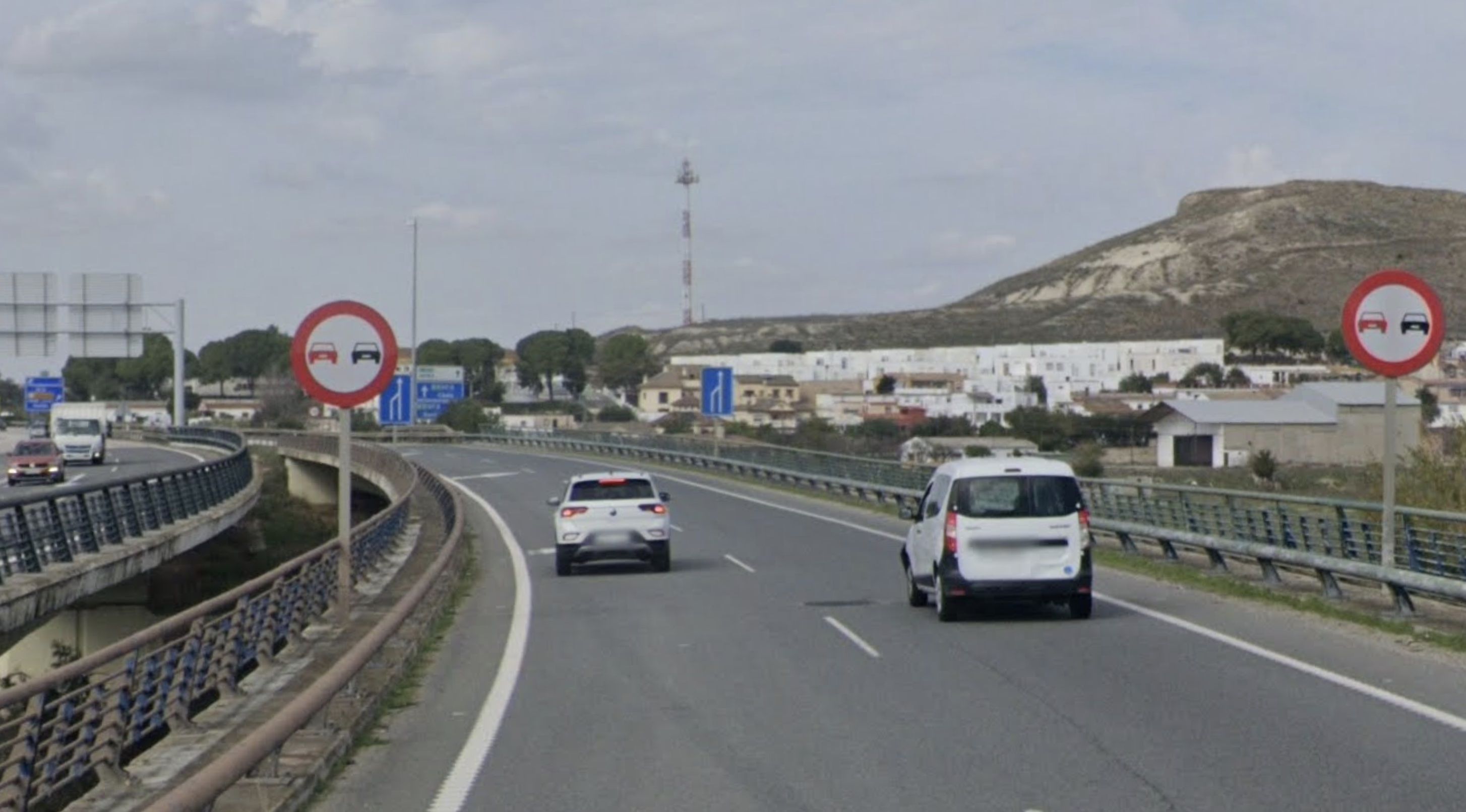 La entrada de Jerez desde la autovía A 381.