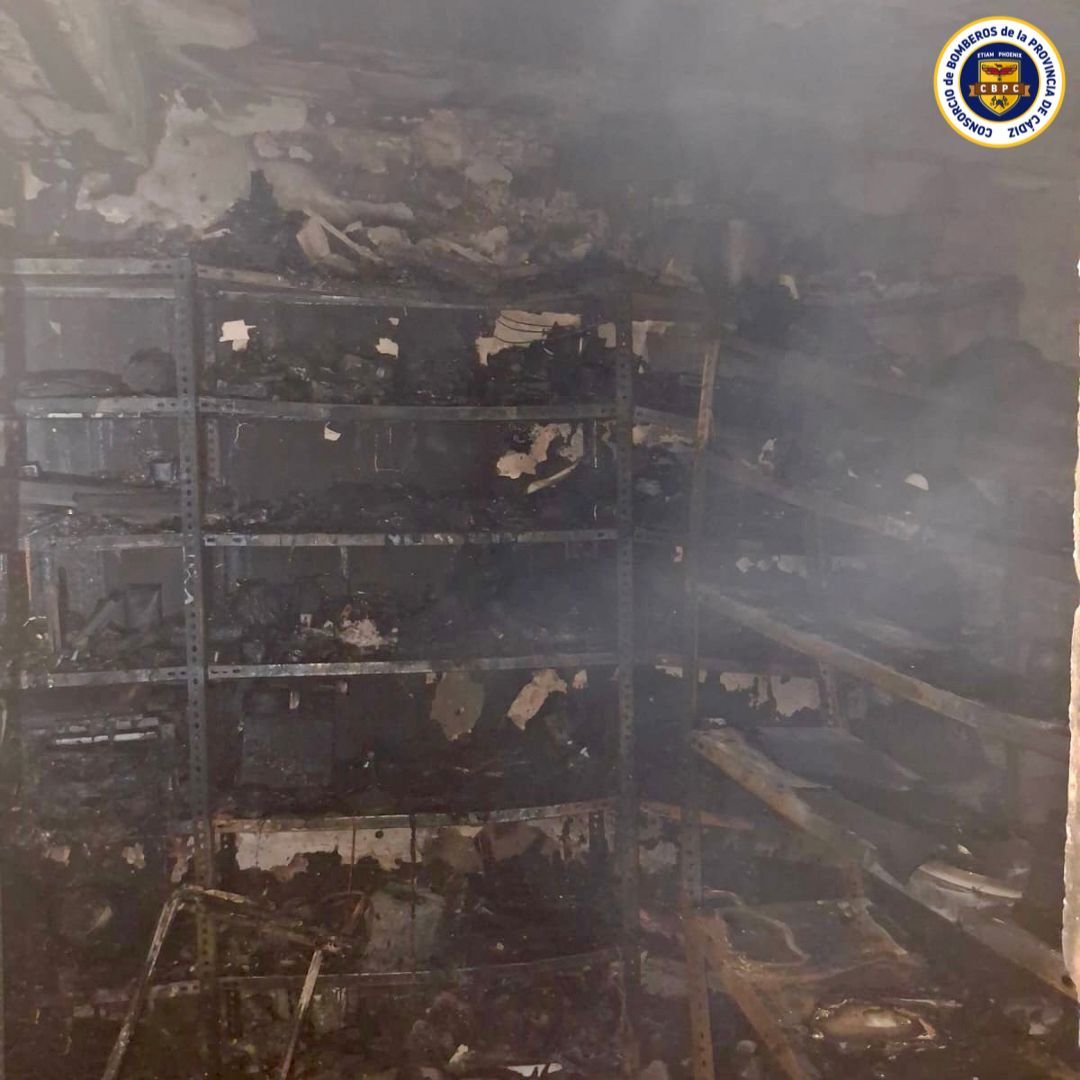 El interior de la vivienda.