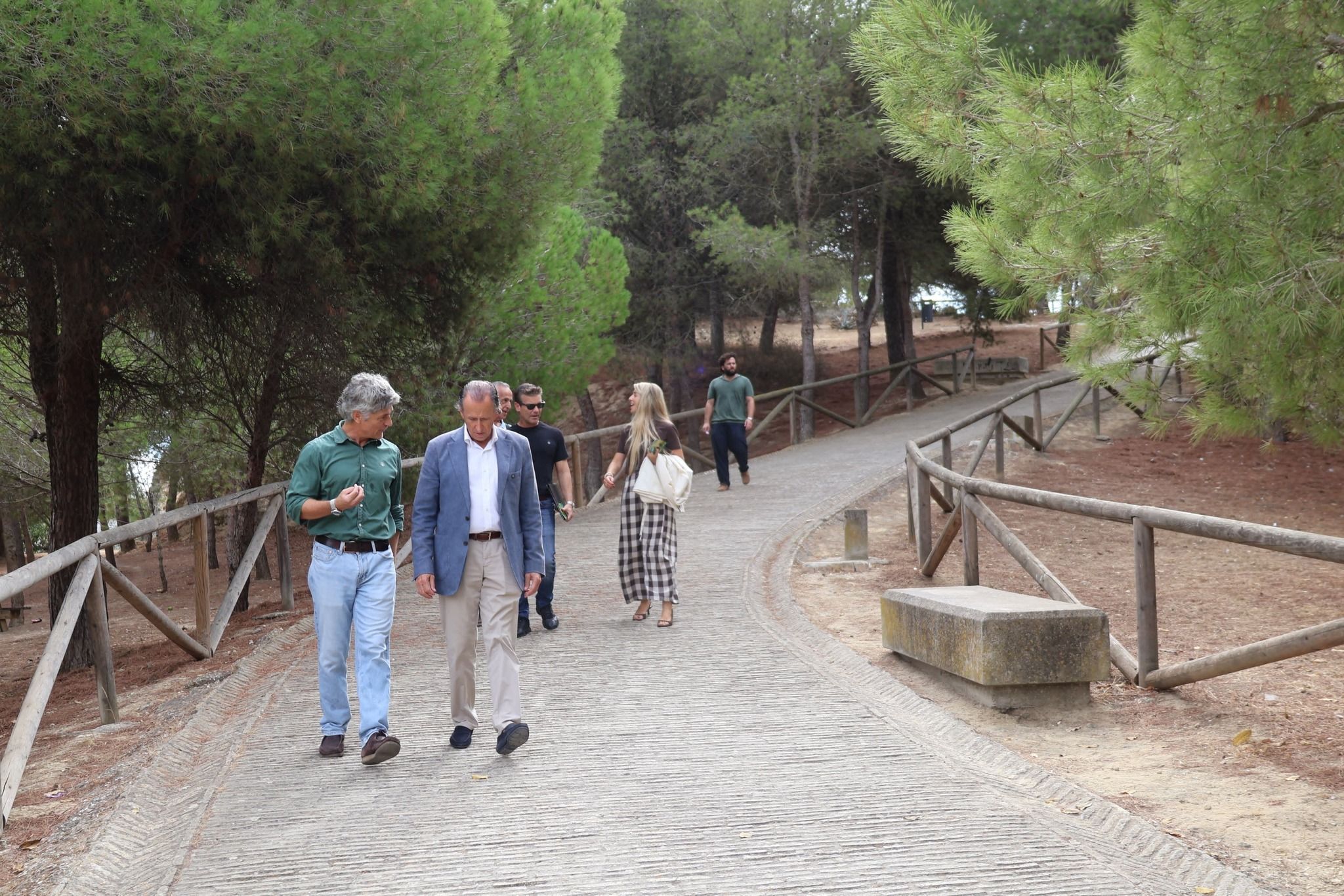 Inauguración del nuevo itinerario para disfrutar de la naturaleza.