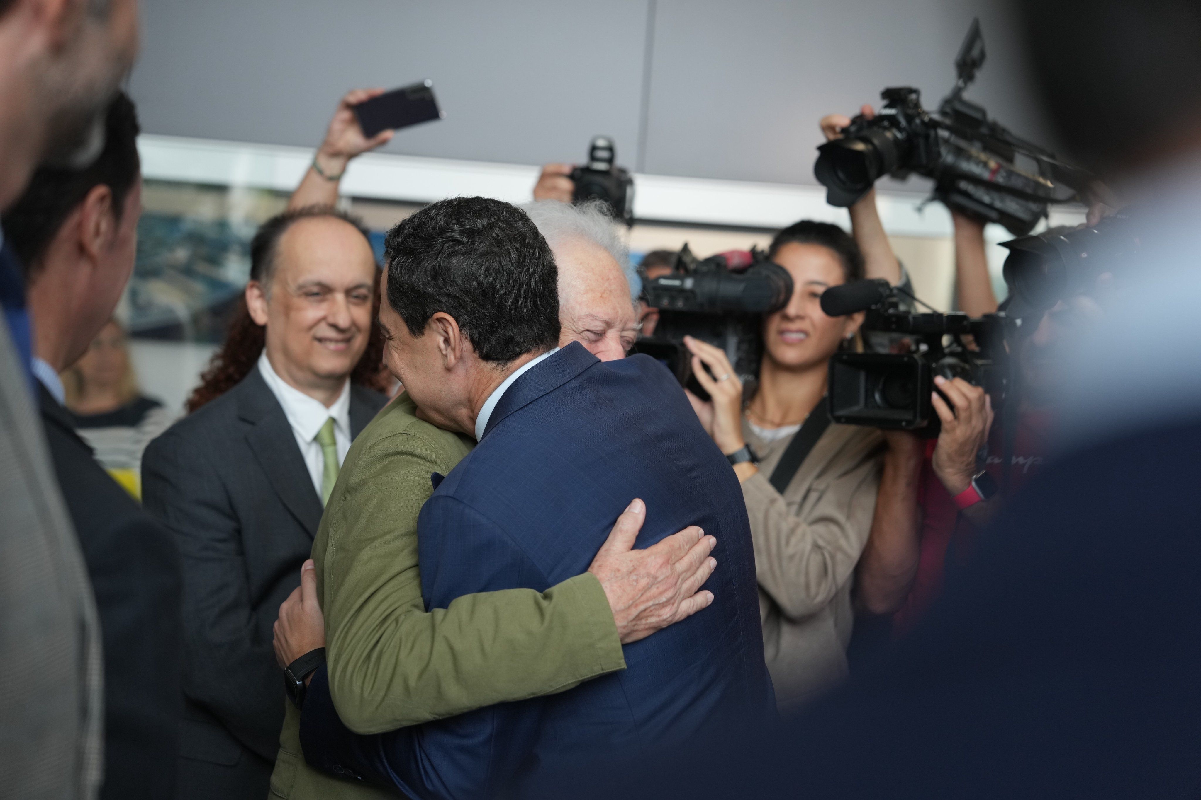 Moreno y Rojas Marcos, en Almería.