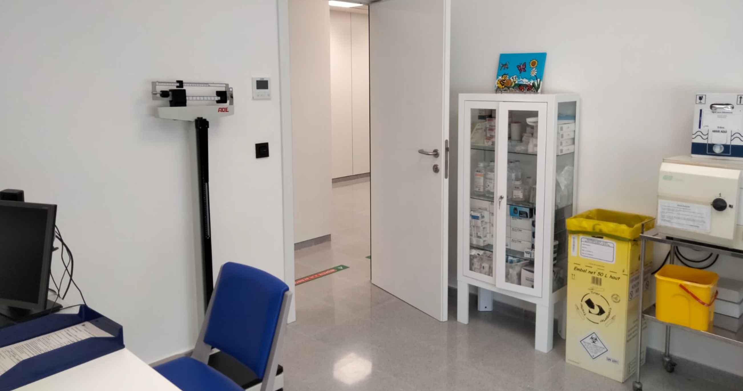 Una consulta del centro de Salud Algeciras Centro donde se valoró como "normal" una mamografía nunca realizada.