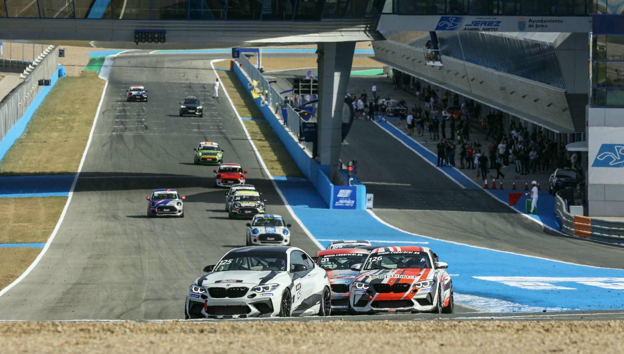 Una carrera en el Circuito de Jerez.
