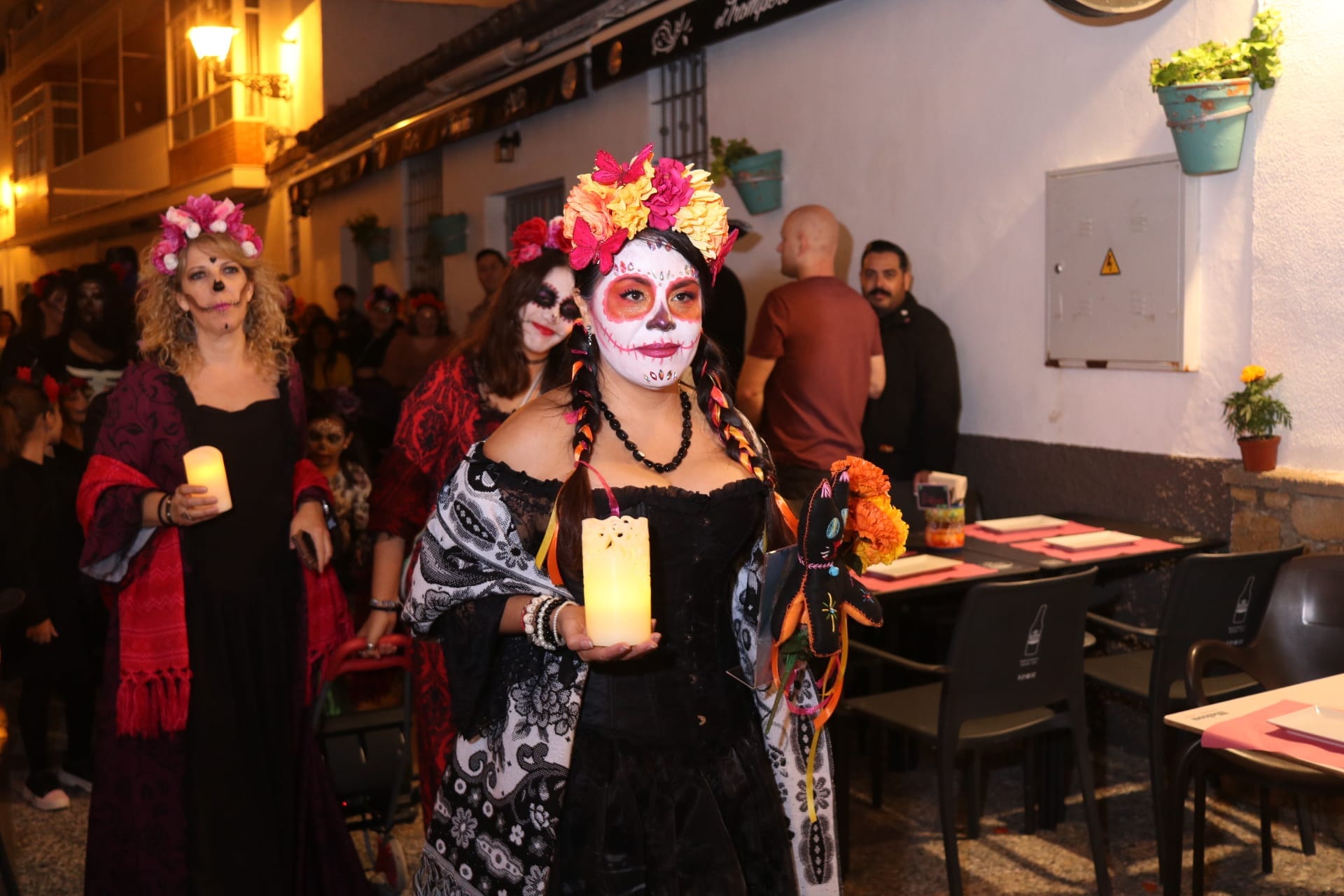 Día de Muertos en Rota, en una edición pasada. Día de Muertos en Rota, en una edición pasada.