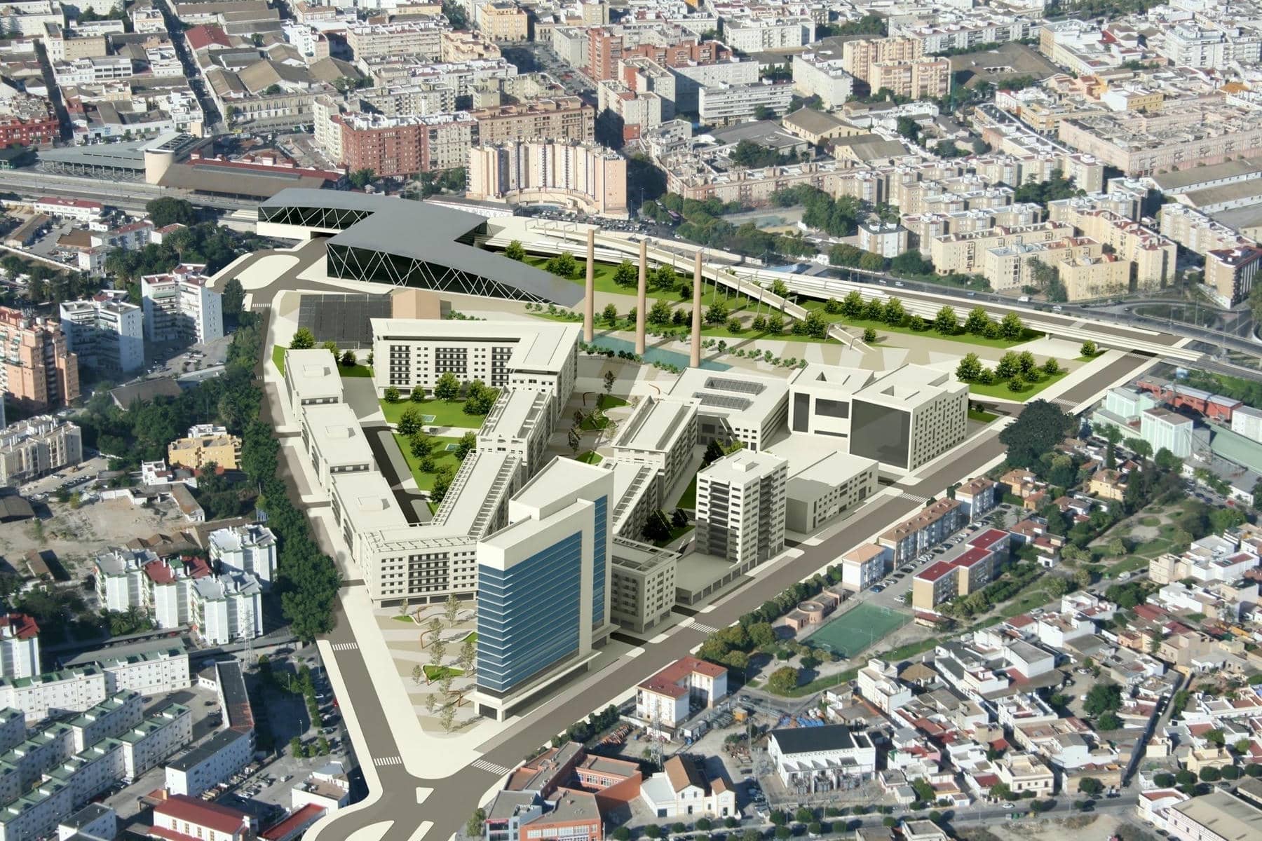 El proyecto que se planteaba para la Fábrica de Botellas.