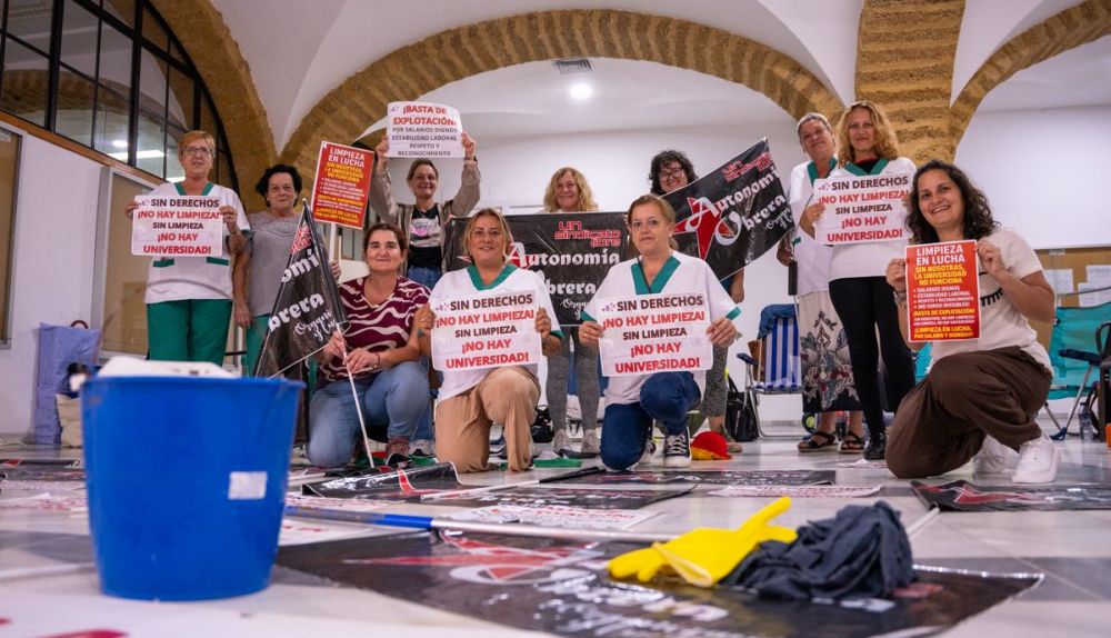 Limpiadora encierro UCA 2