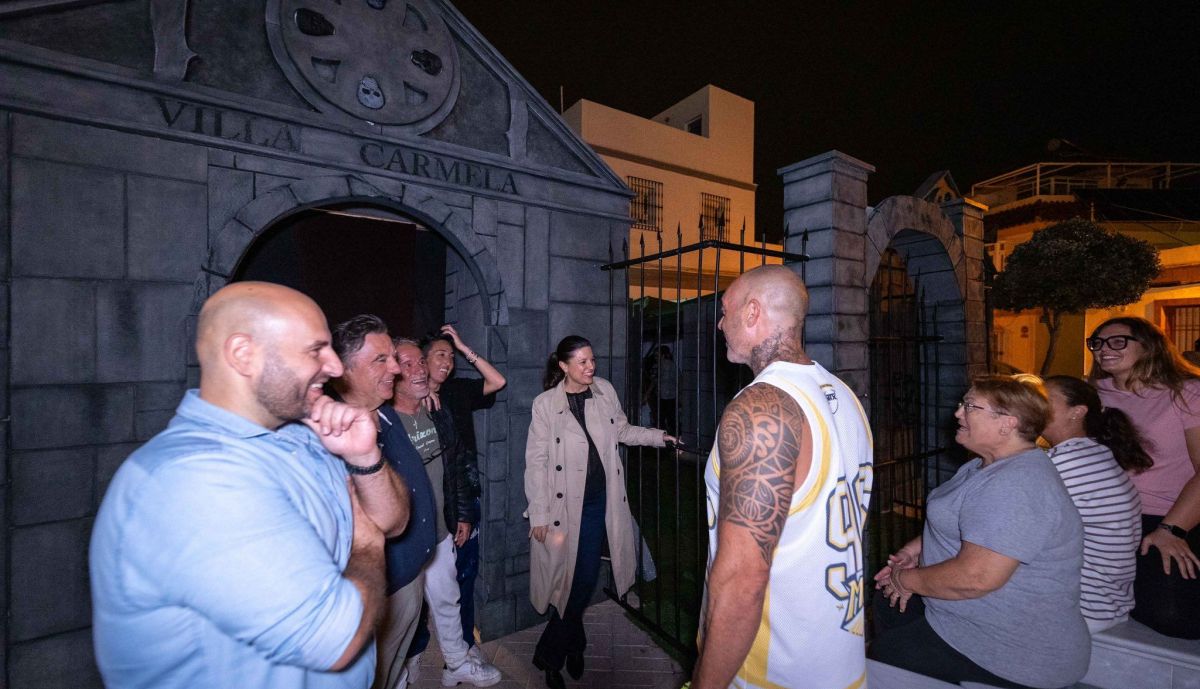 Patricia Cavada visita a las asociaciones participantes.