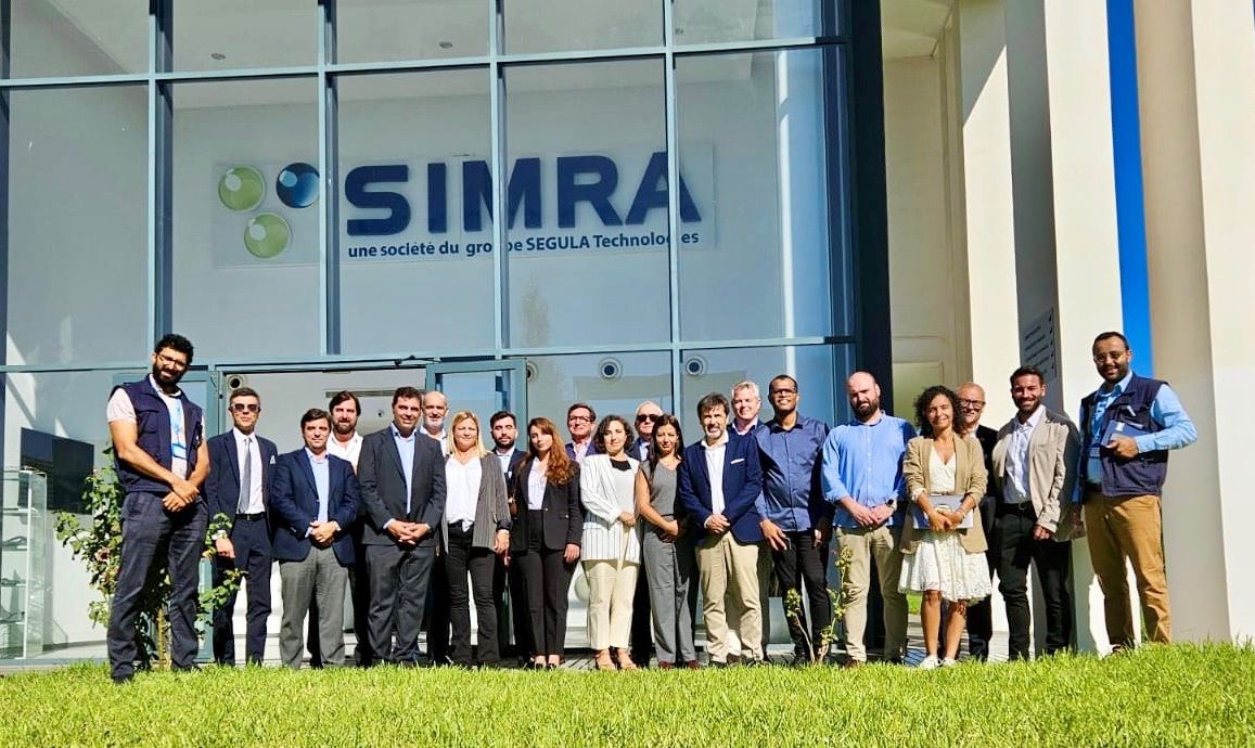 La delegación andaluza desplazada a Marruecos durante la misión comercial en Casablanca. 