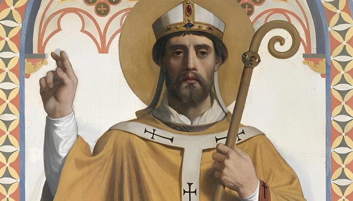 Representación de san Germán. Representación de san Germán.